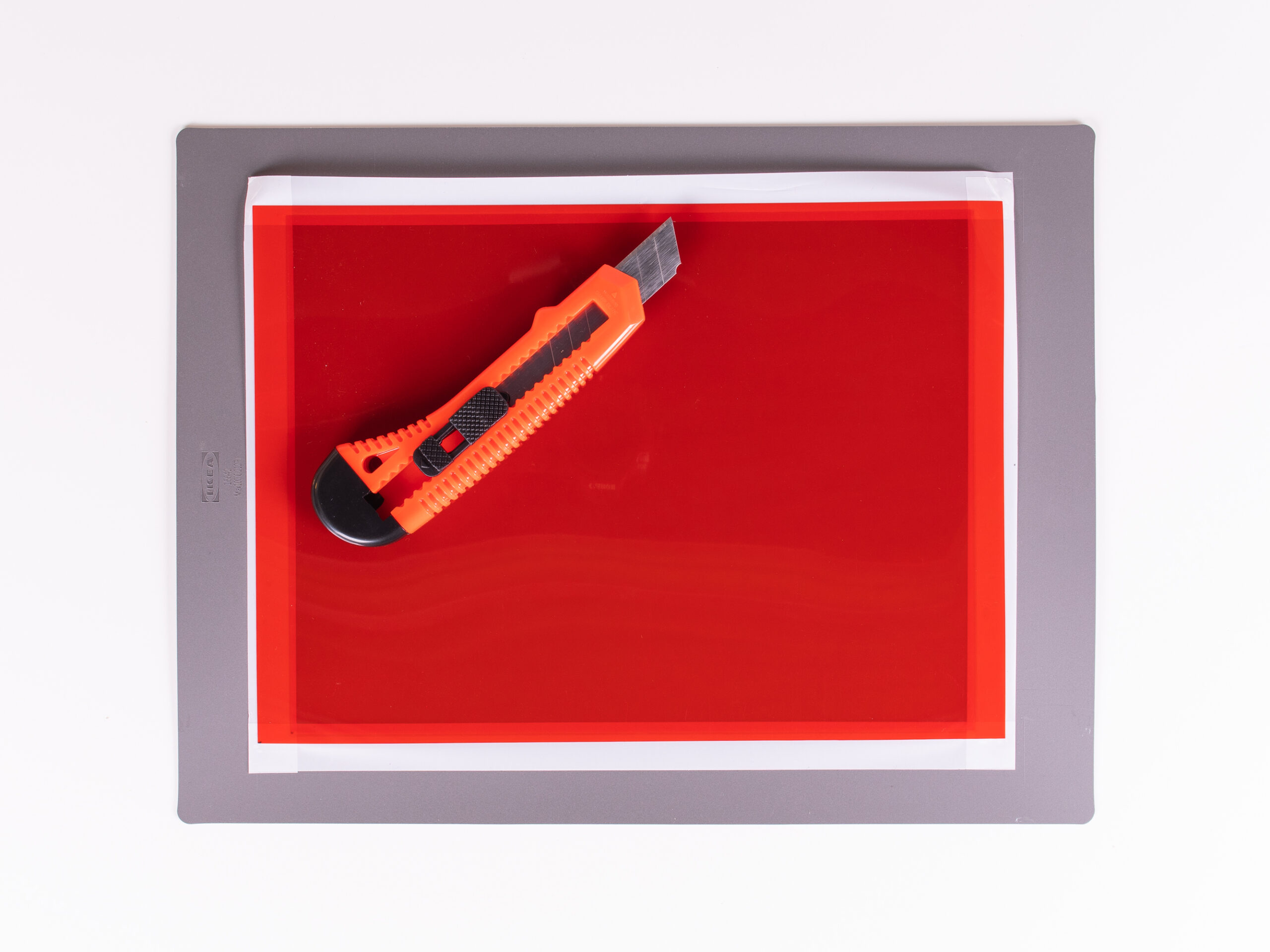 Making a red screen filter Making a red screen filter
