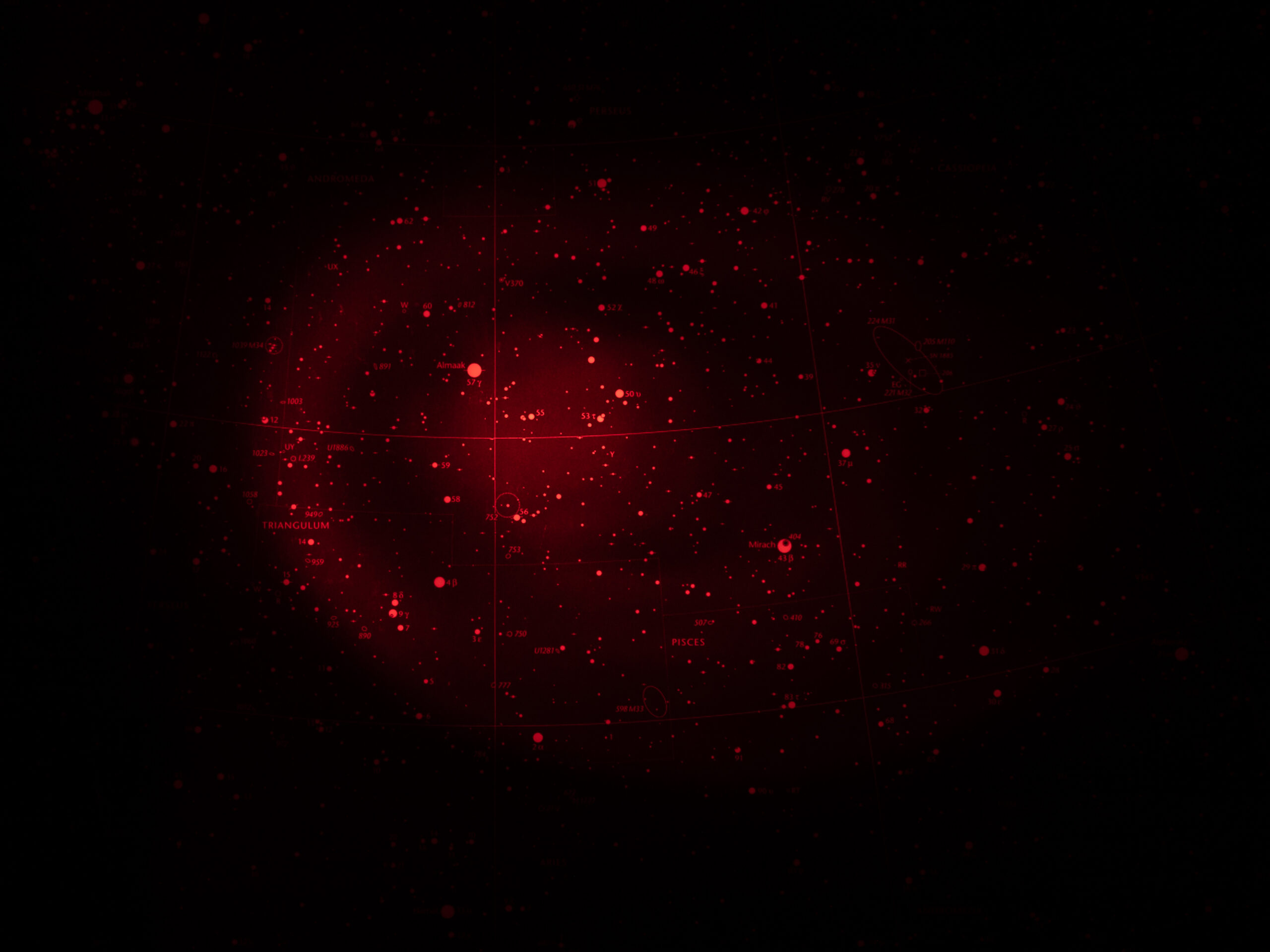 Sky Atlas 2000.0 and red flashlight Sky Atlas 2000.0 and red flashlight
