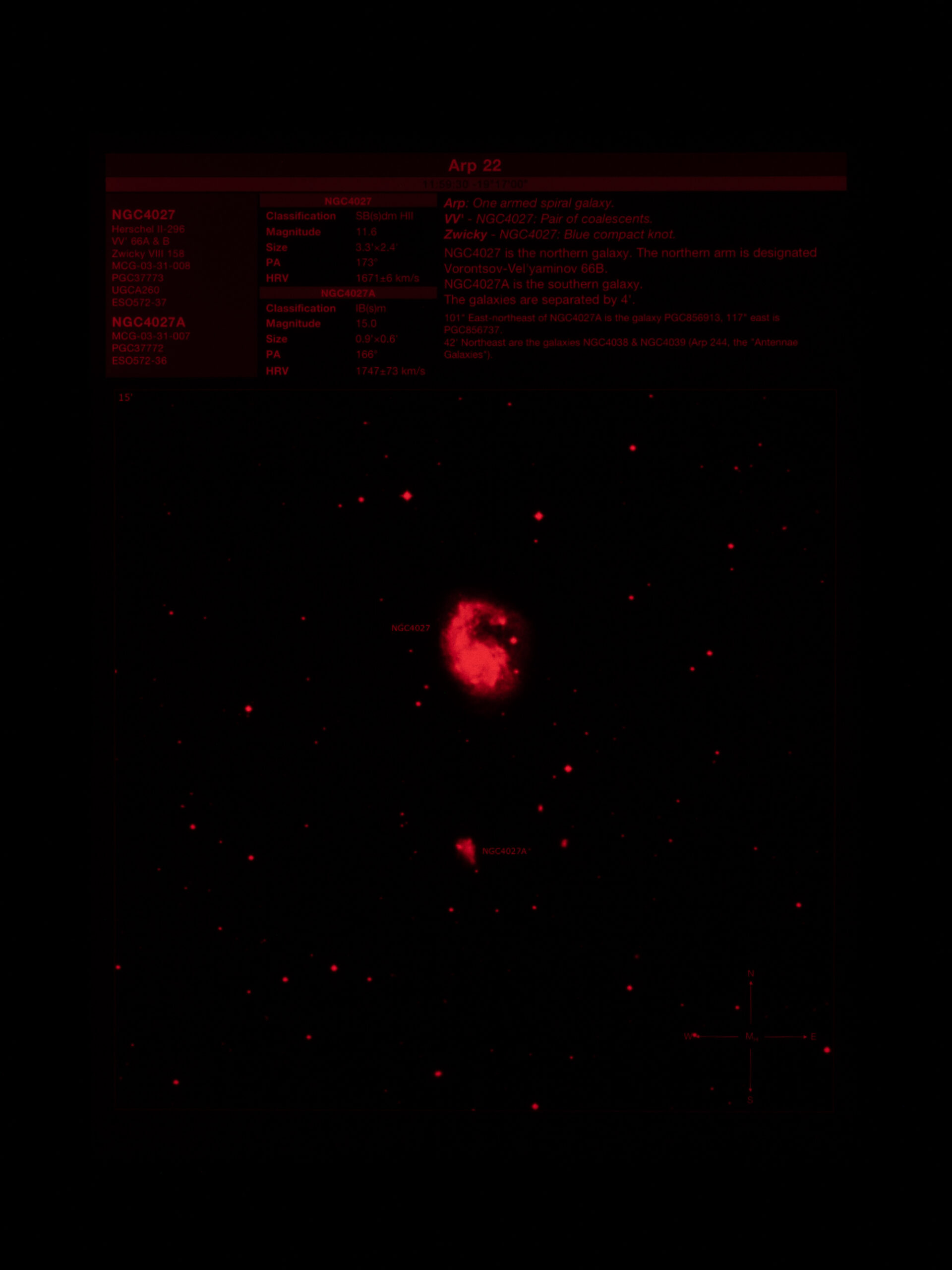 Clear Skies Observing Guides on iPad with red screen filter Clear Skies Observing Guides on iPad with red screen filter