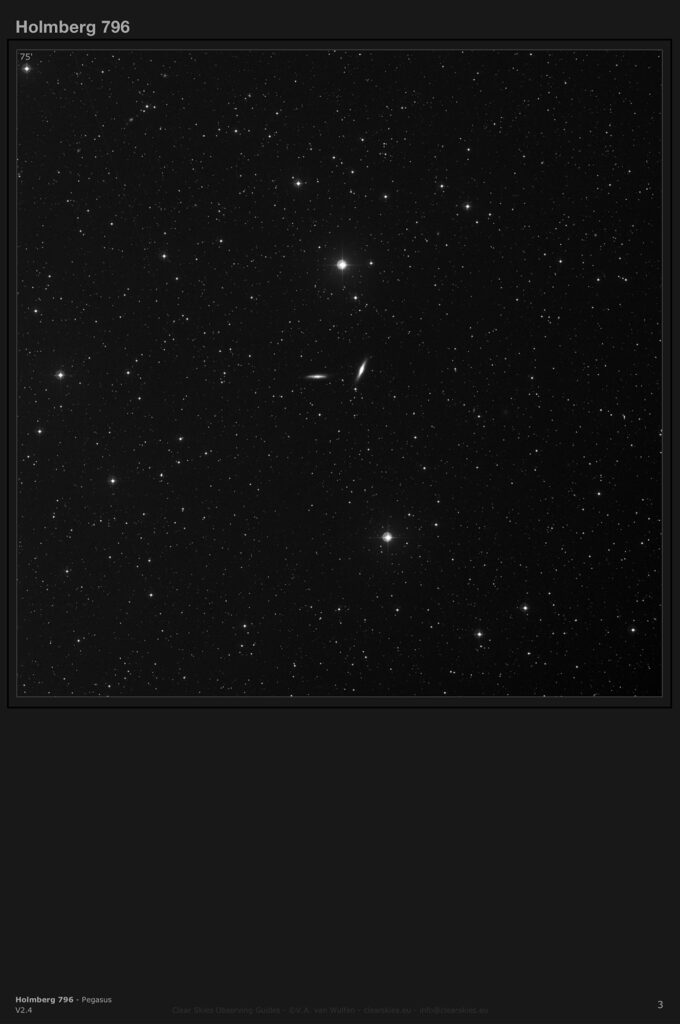 Galaxy group Holmberg 796 in Pegasus Galaxy group Holmberg 796 in Pegasus