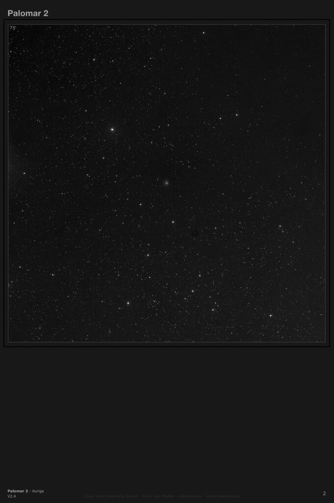 Globular cluster Palomar 2 in Auriga Globular cluster Palomar 2 in Auriga