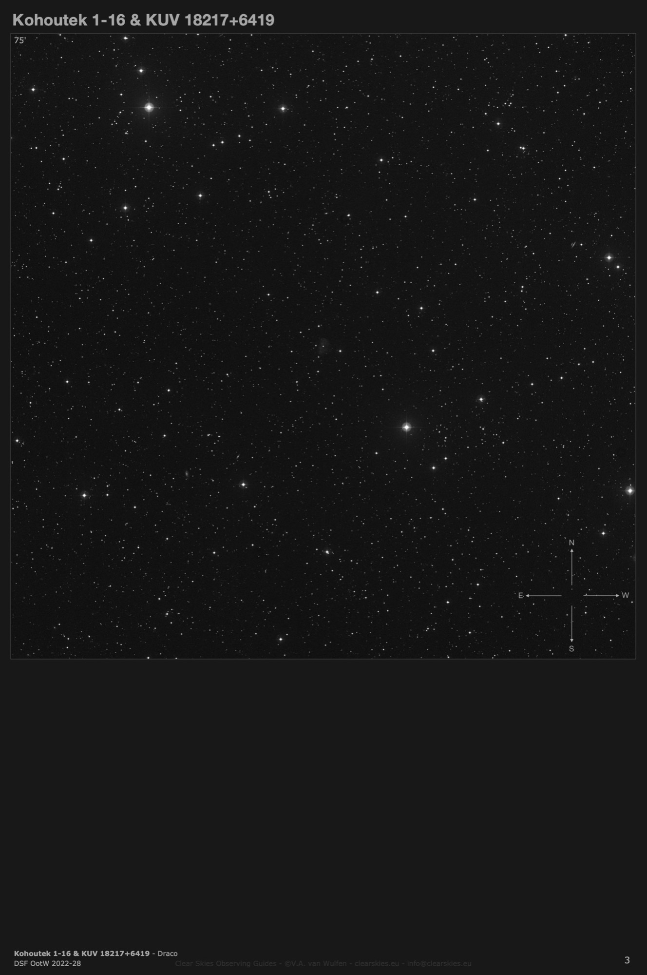 Planetary nebula Kohoutek 1-16 & quasar KUV 18217+6419 in Draco Planetary nebula Kohoutek 1-16 & quasar KUV 18217+6419 in Draco