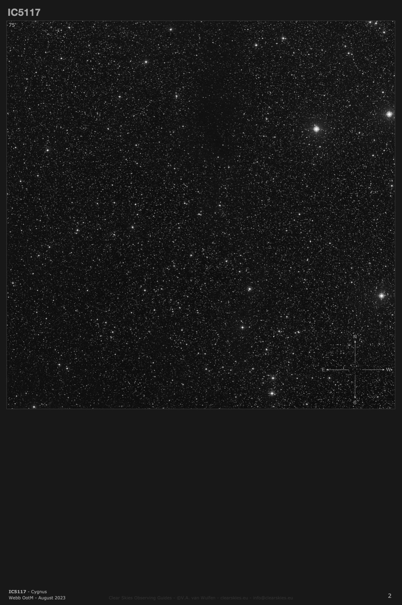 Planetary nebula IC5117 in Cygnus Planetary nebula IC5117 in Cygnus