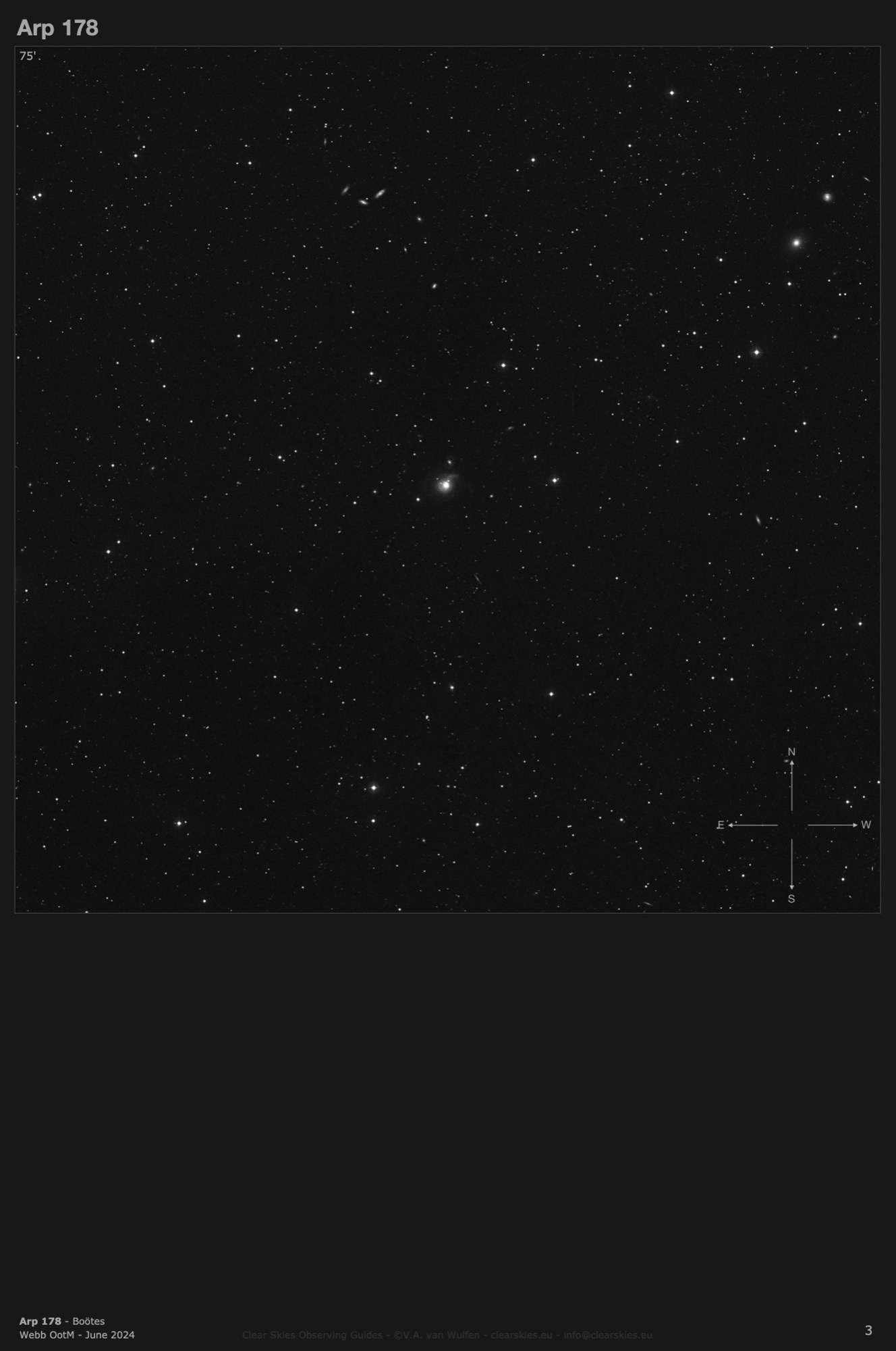 Galaxy group Arp 178 in Boötes Galaxy group Arp 178 in Boötes