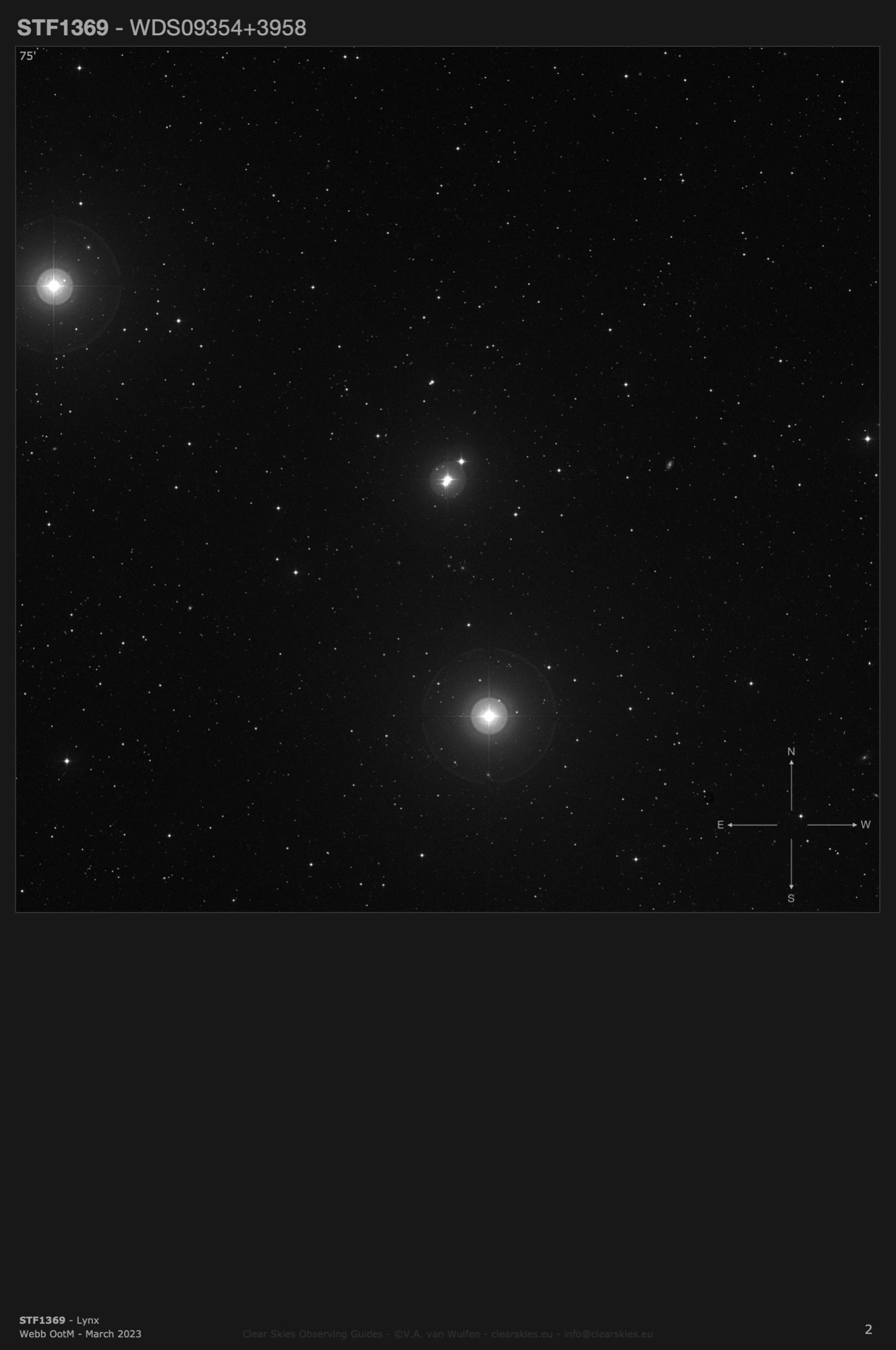 STF1369 (WDS09354-3958) in Lynx STF1369 (WDS09354-3958) in Lynx