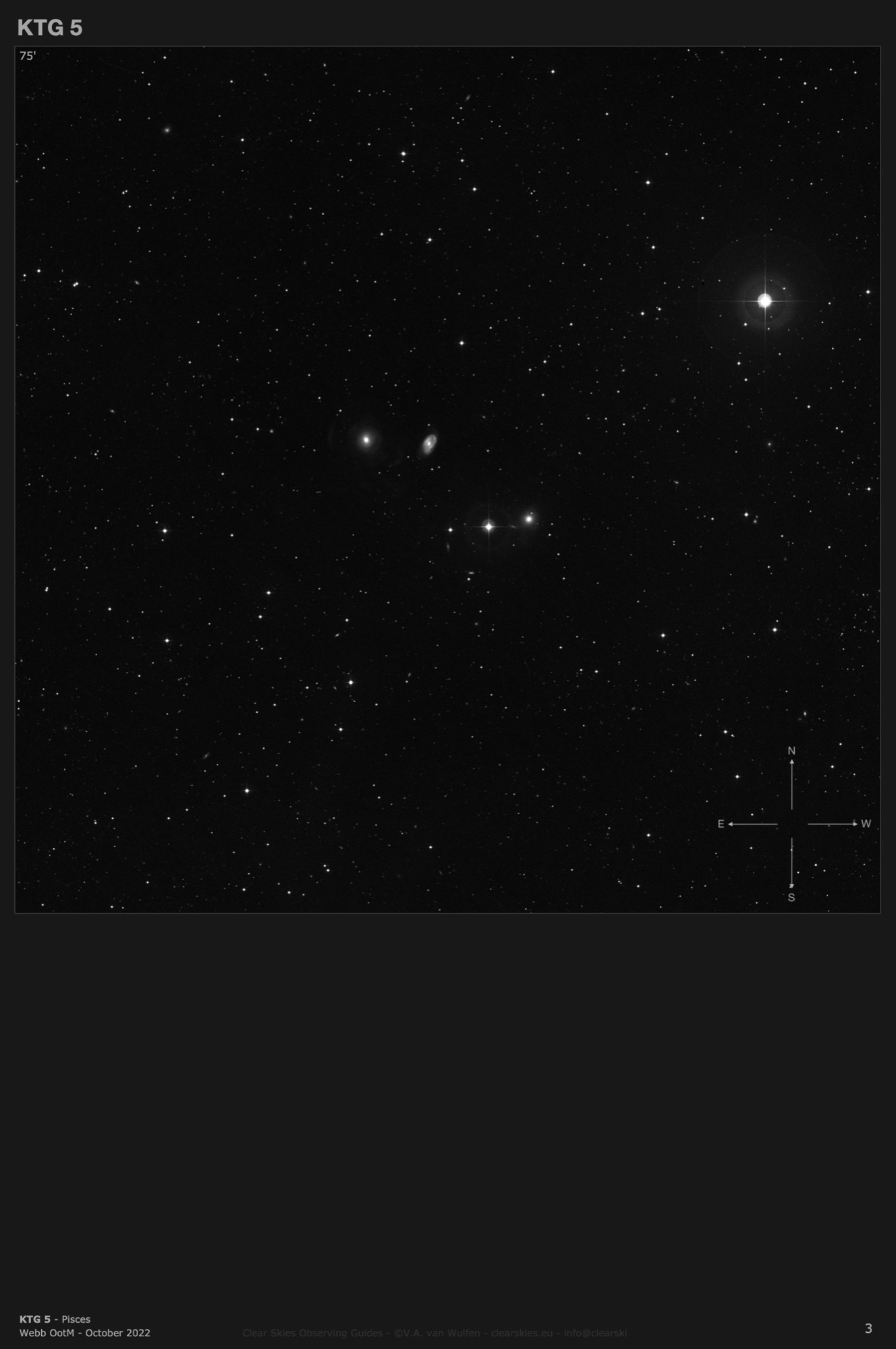 Galaxy group KTG 5 in Pisces Galaxy group KTG 5 in Pisces