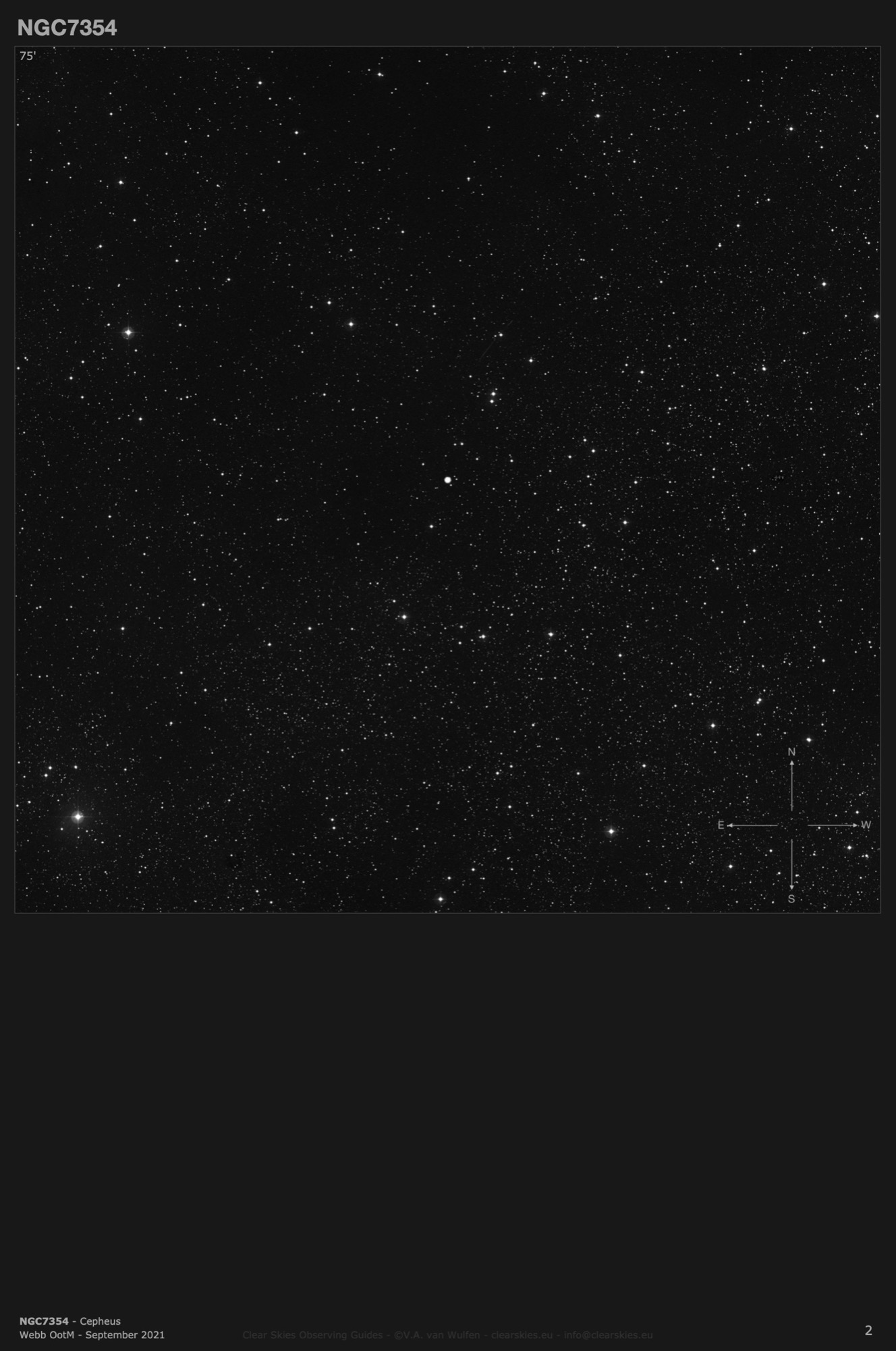 Planetary nebula NGC7354 in Cepheus Planetary nebula NGC7354 in Cepheus