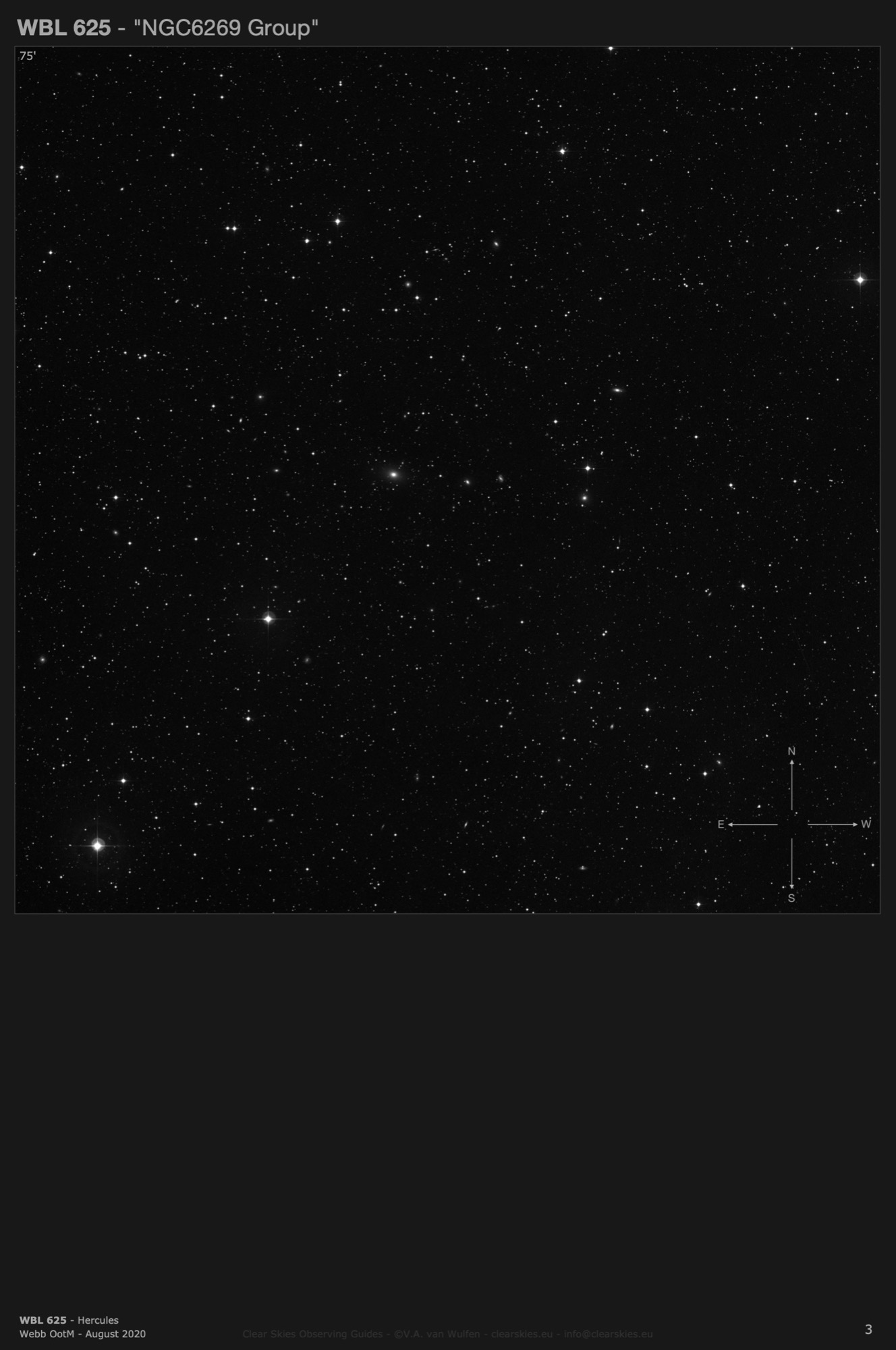 Galaxy group WBL 625 - the "NGC6269 Group" in Hercules Galaxy group WBL 625 - the "NGC6269 Group" in Hercules