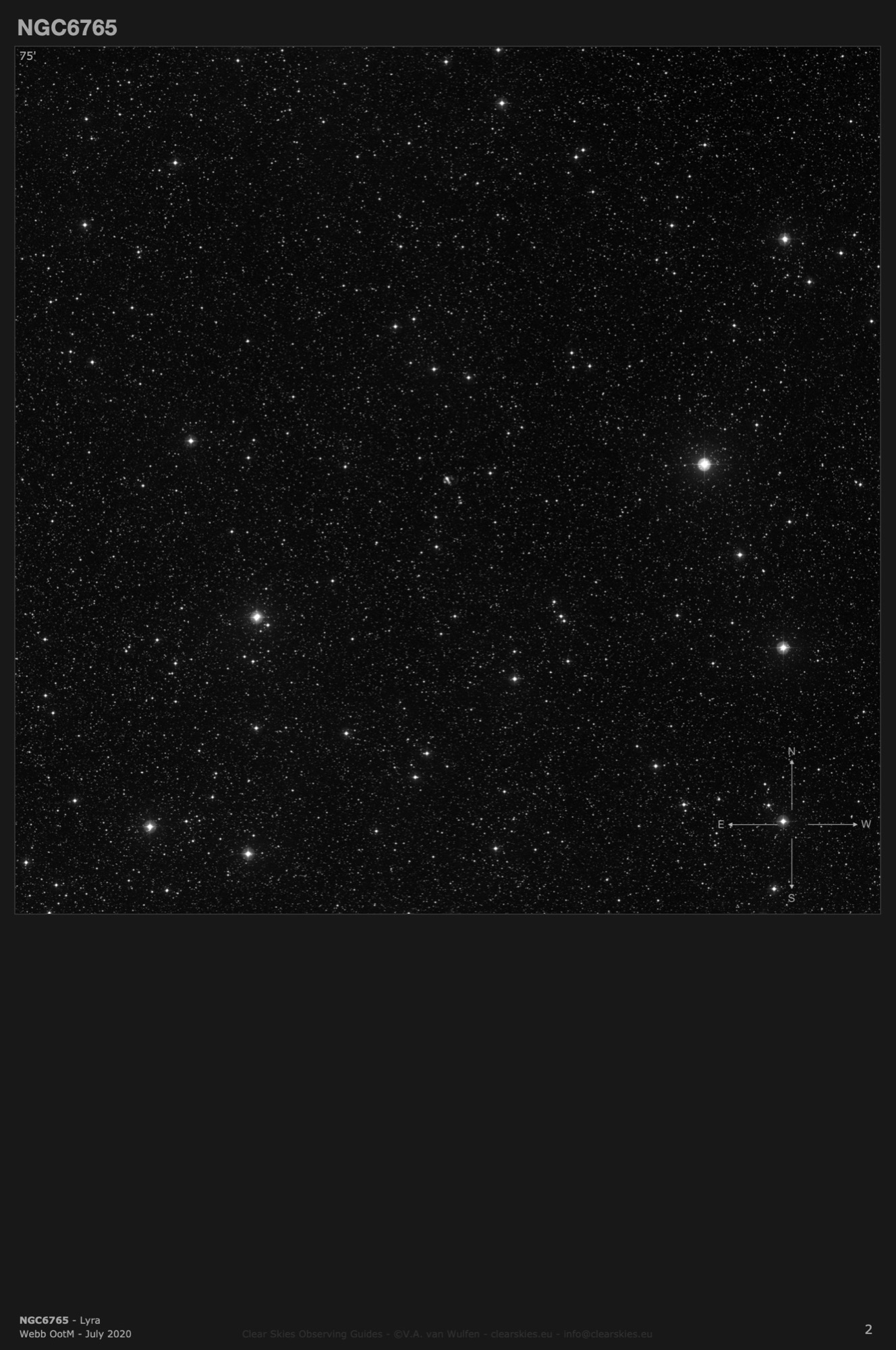 Planetary nebula NGC6765 in Lyra Planetary nebula NGC6765 in Lyra