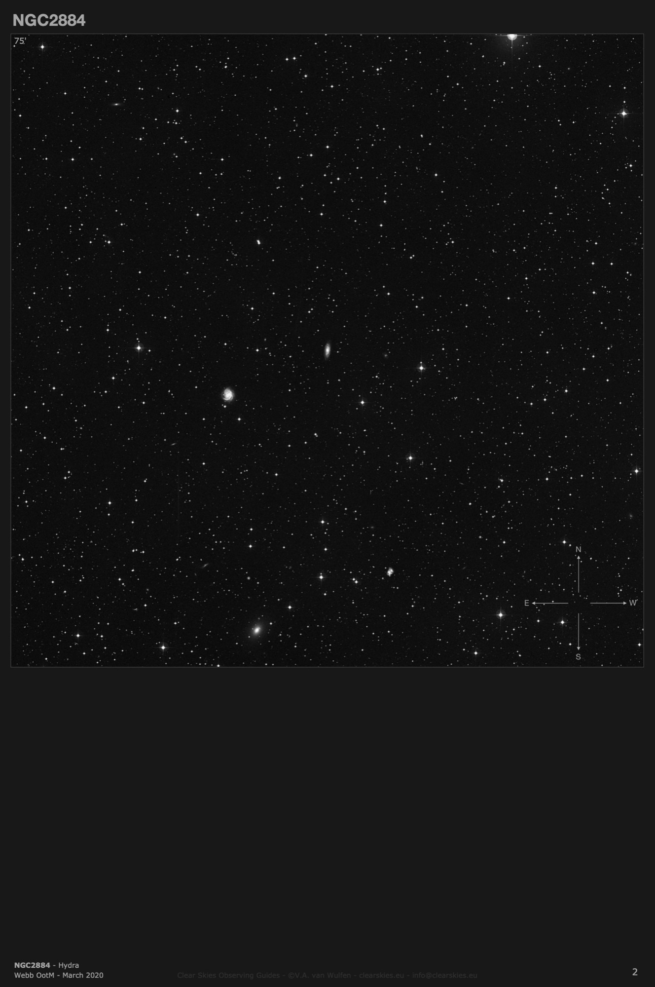 NGC2884 in Hydra NGC2884 in Hydra