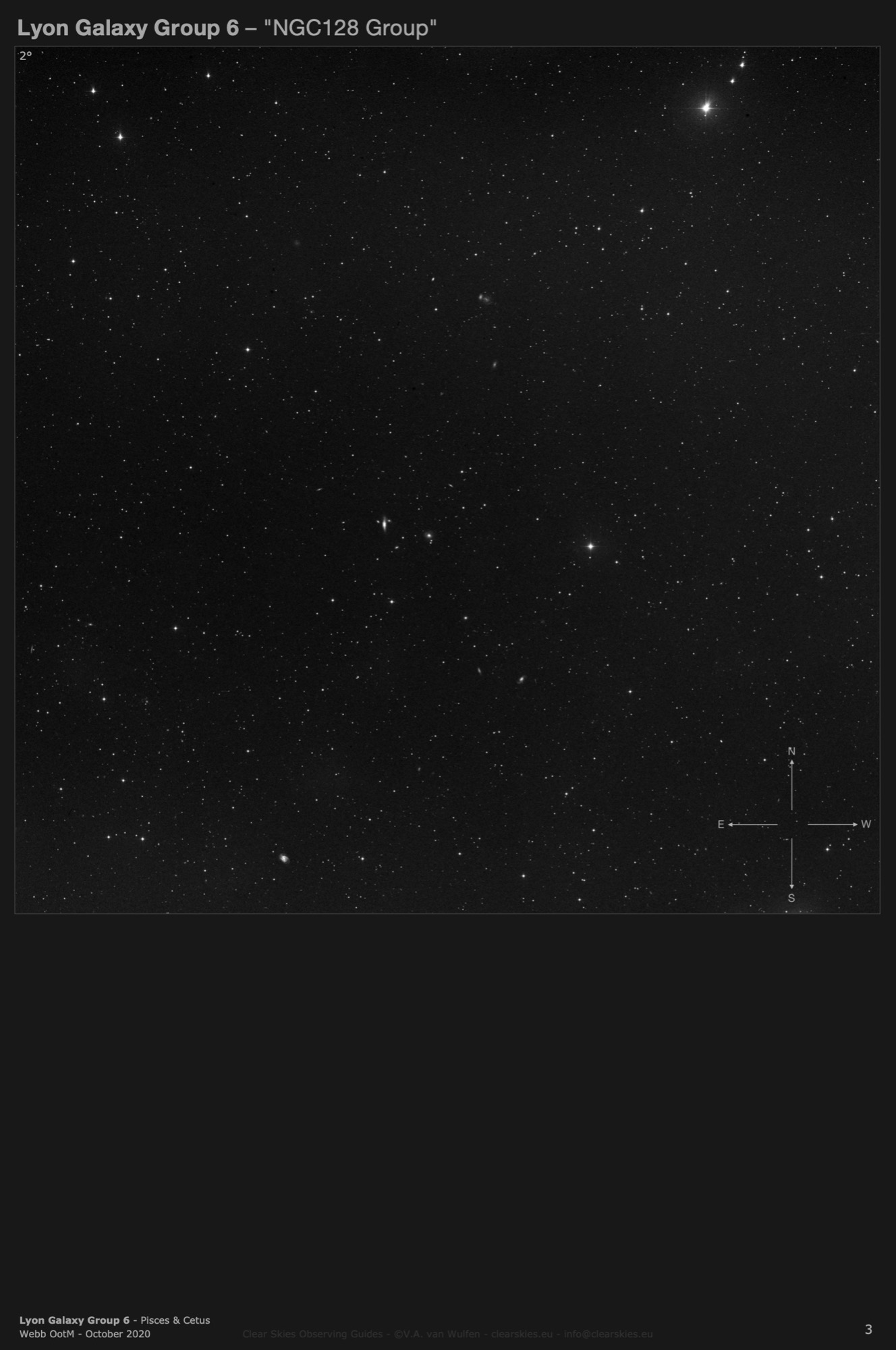 Galaxy group Lyon Galaxy Group 6 - the "NGC128 Group" in Pisces & Cetus Galaxy group Lyon Galaxy Group 6 - the "NGC128 Group" in Pisces & Cetus