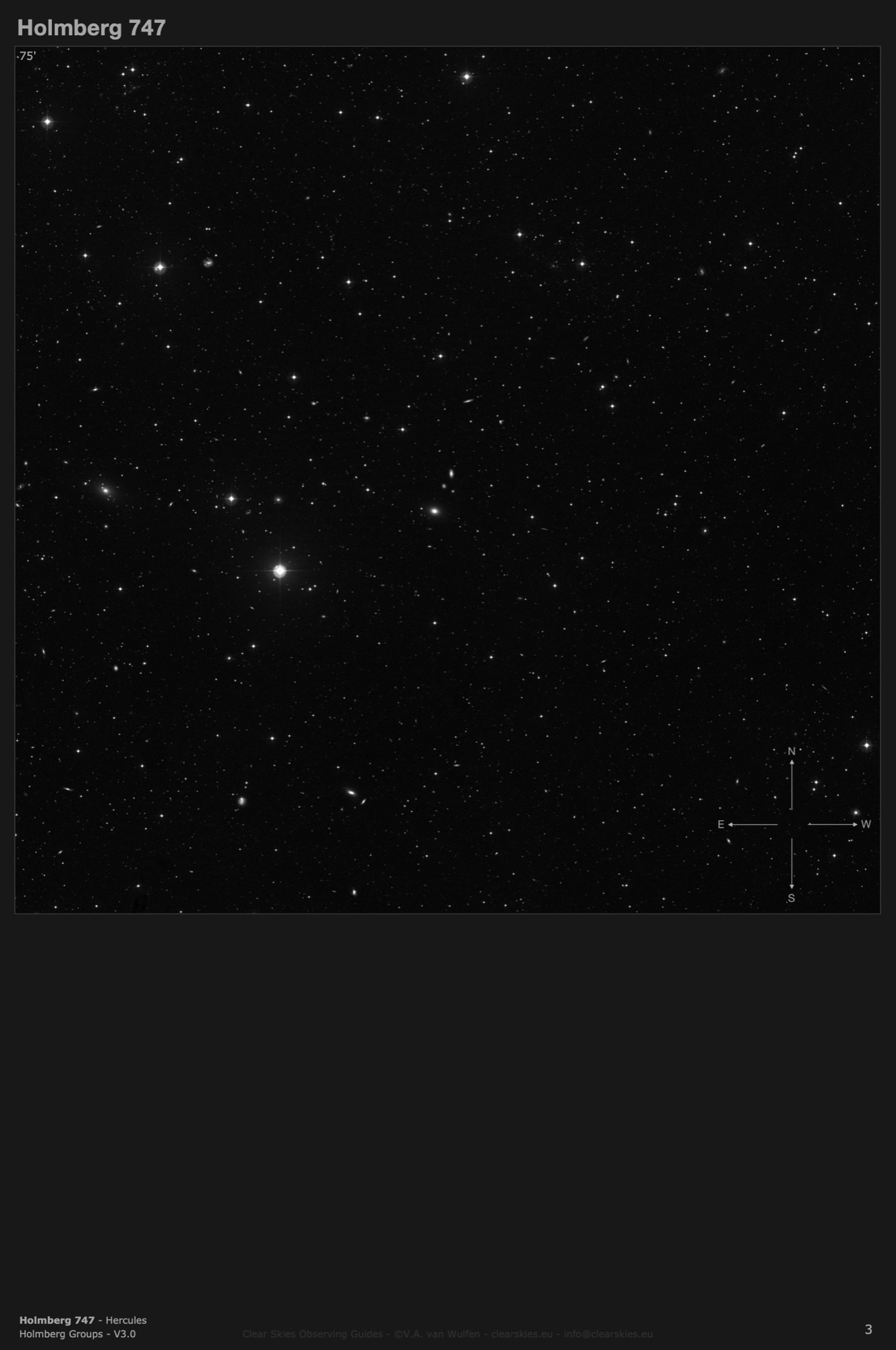 Galaxy pair Holmberg 747 (NGC6145 & NGC6147) and MCG+07-34-022 (PGC58078) in Hercules Galaxy pair Holmberg 747 (NGC6145 & NGC6147) and MCG+07-34-022 (PGC58078) in Hercules