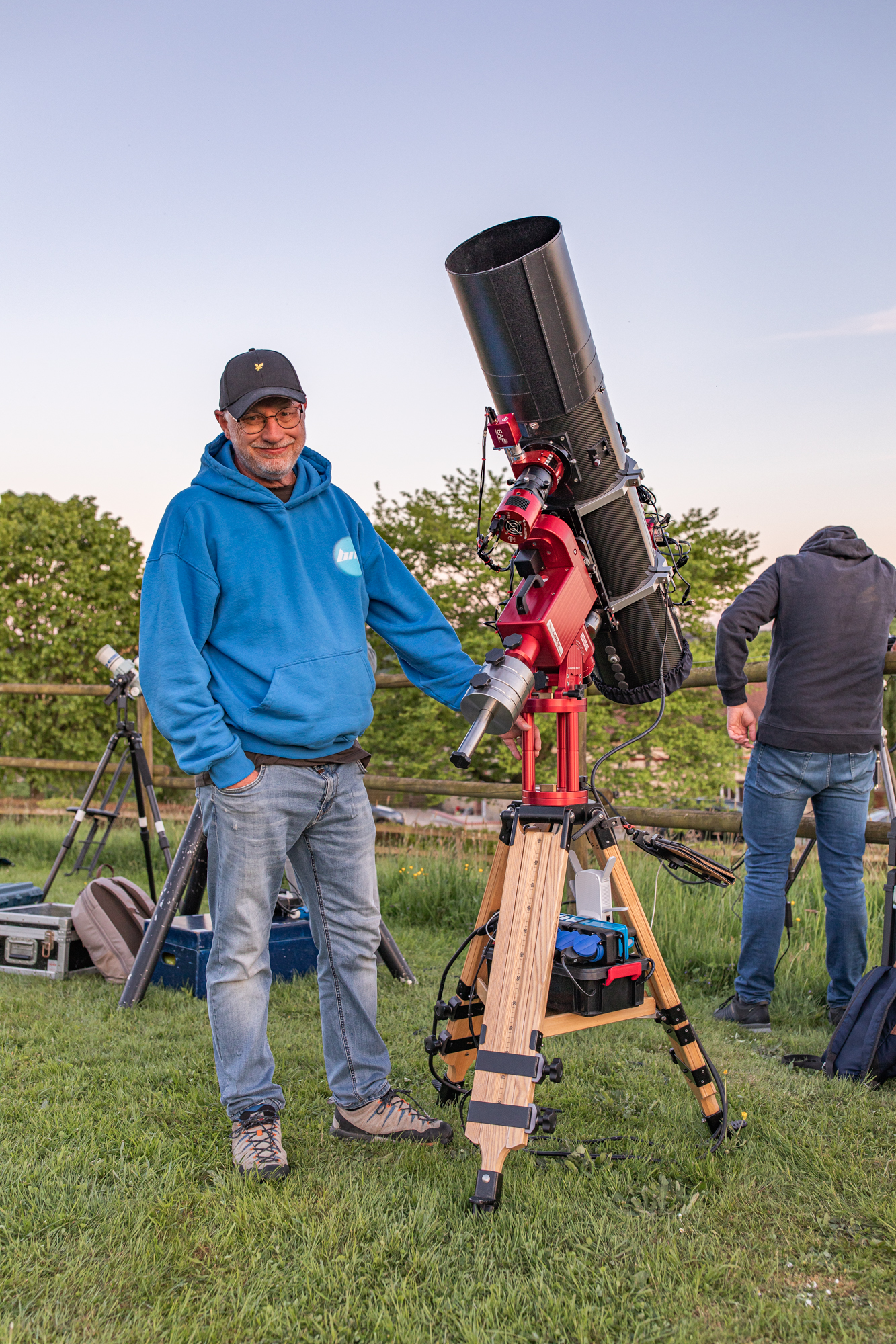 Dick van Kleef, all set for nightfall Dick van Kleef, all set for nightfall