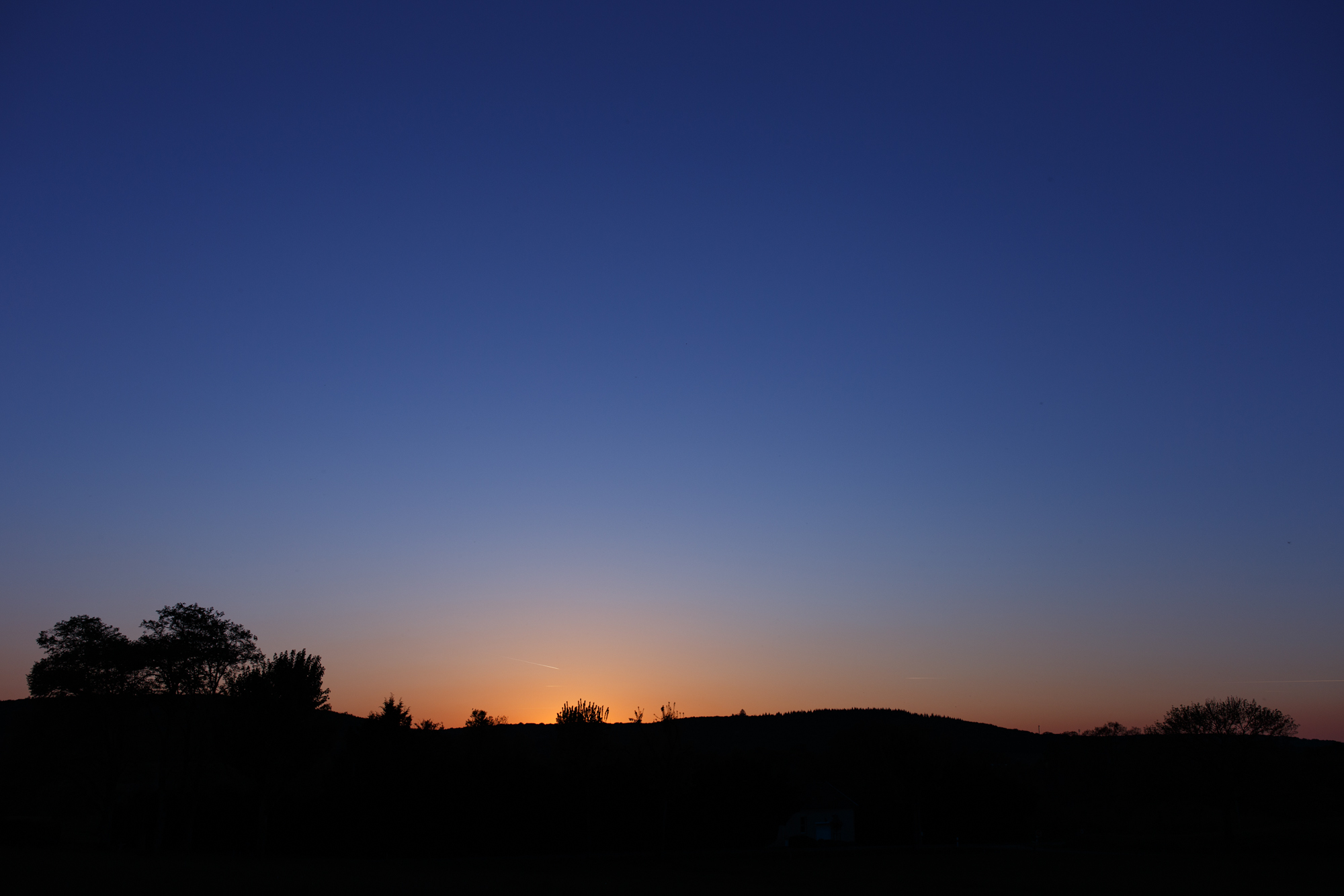 Sunset, 30 April 2025 - Boureuilles, France Sunset, 30 April 2025 - Boureuilles, France