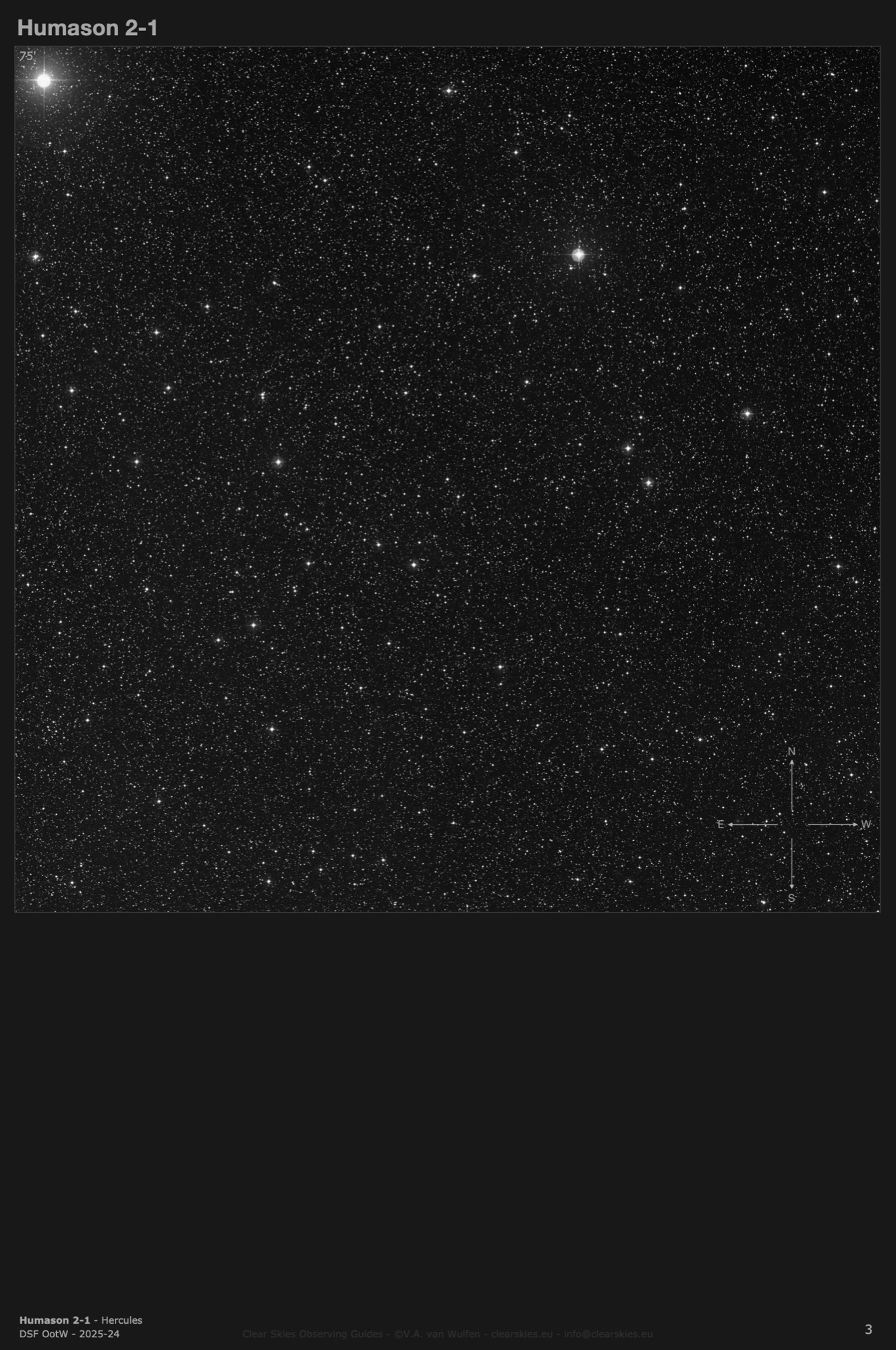 Planetary nebula Humason 2-1 (PK 051+09.1) in Hercules Planetary nebula Humason 2-1 (PK 051+09.1) in Hercules