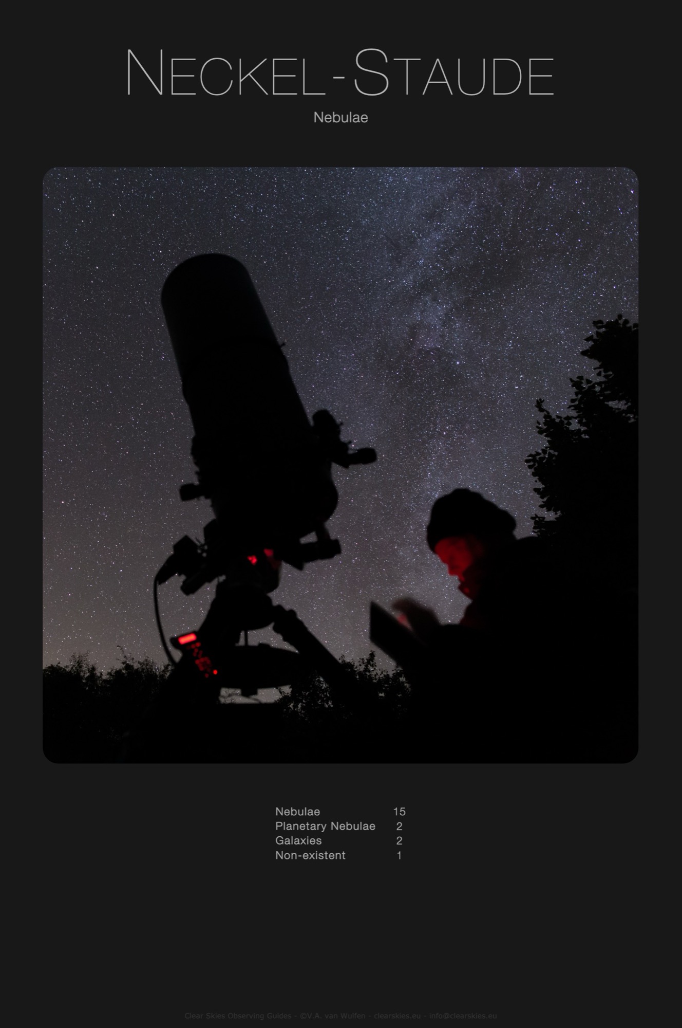 CSOG Downloads - Nebula editions - Neckel-Staude Nebulae CSOG Downloads - Nebula editions - Neckel-Staude Nebulae