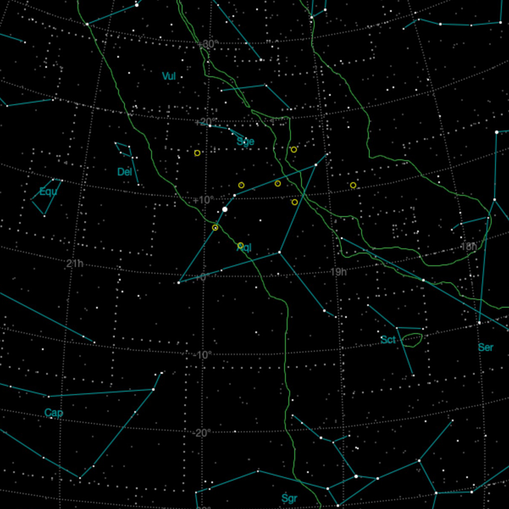 STT Double stars in Aquila - AstroPlanner