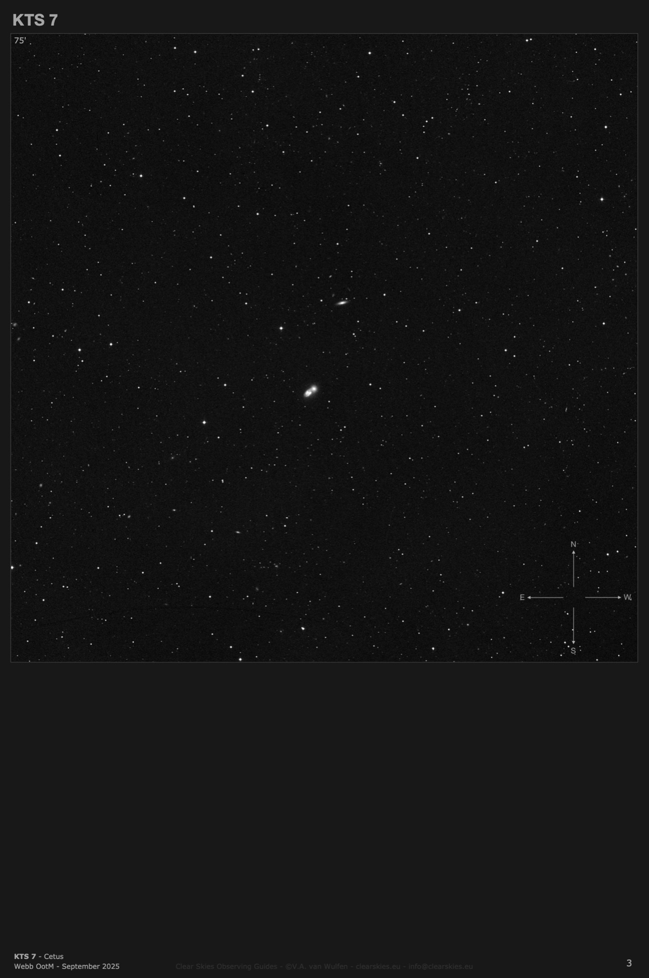 Galaxy group KTS 7 (NGC273 and NGC274 & NGC275 - Arp 140) in Cetus Galaxy group KTS 7 (NGC273 and NGC274 & NGC275 - Arp 140) in Cetus
