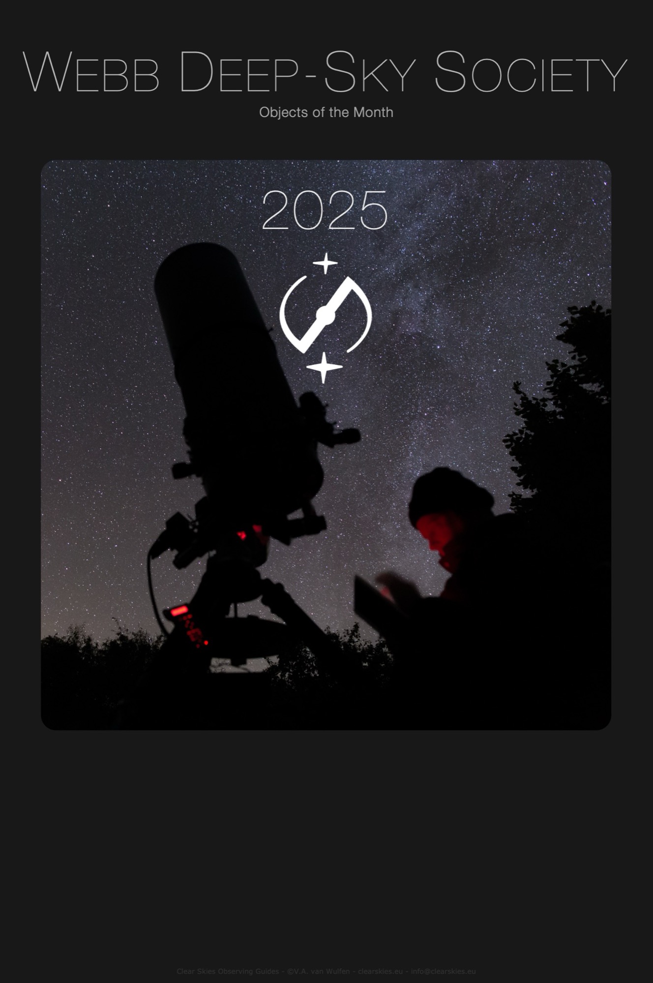 CSOG Downloads - Webb Deep-Sky Society's Objects of the Month 2025 CSOG Downloads - Webb Deep-Sky Society's Objects of the Month 2025