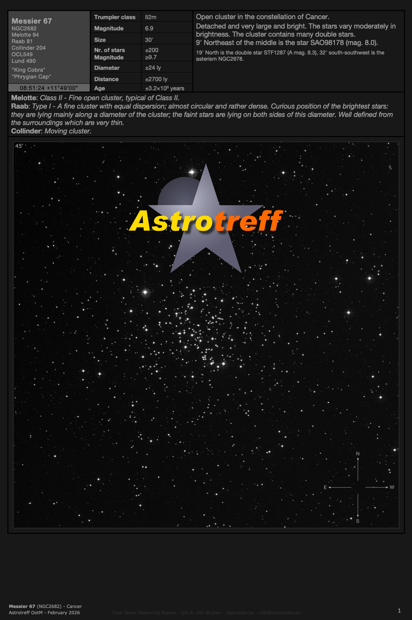 The current Astrotreff Object of the Month The current Astrotreff Object of the Month