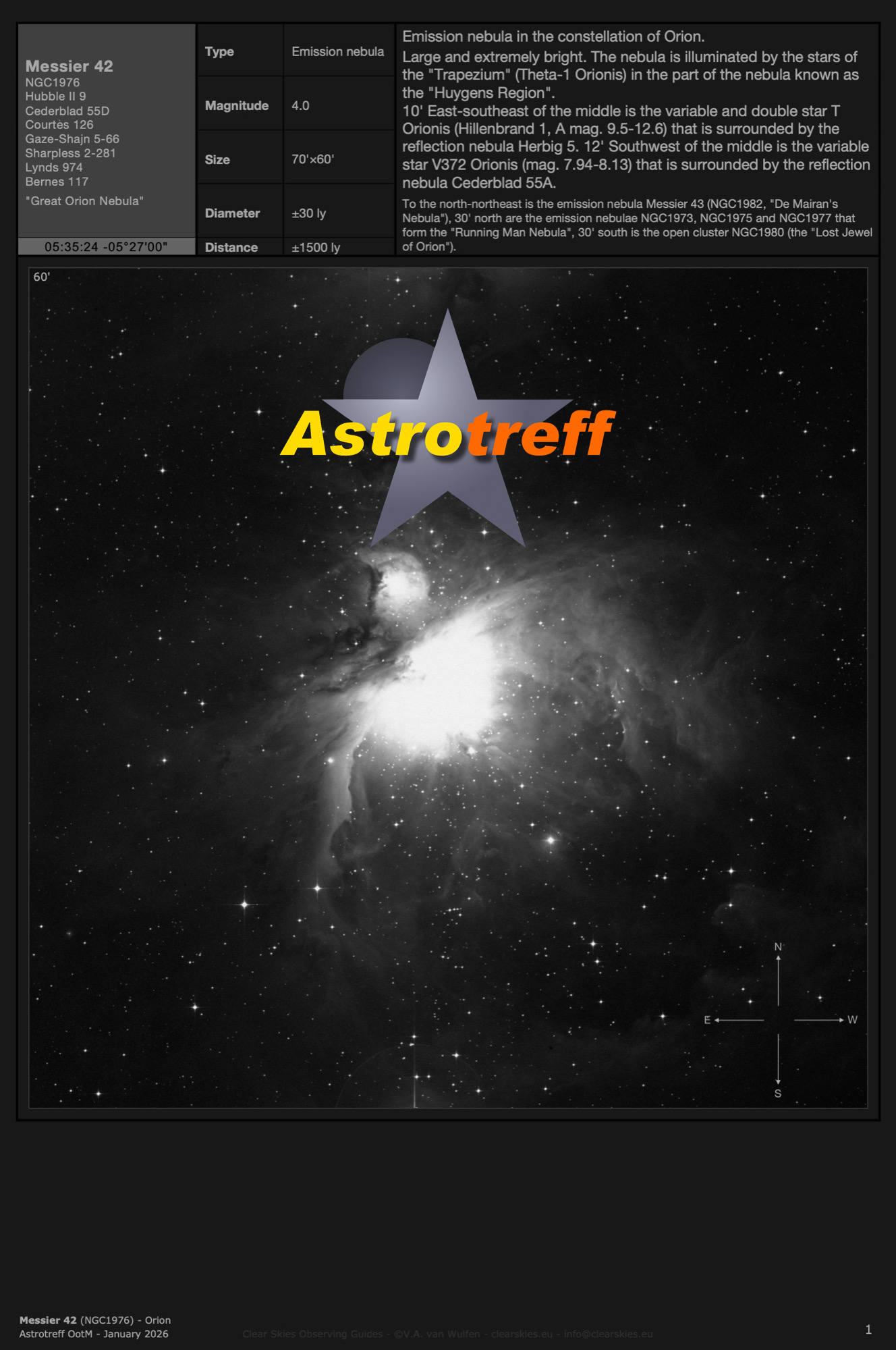 The current Astrotreff Object of the Month The current Astrotreff Object of the Month