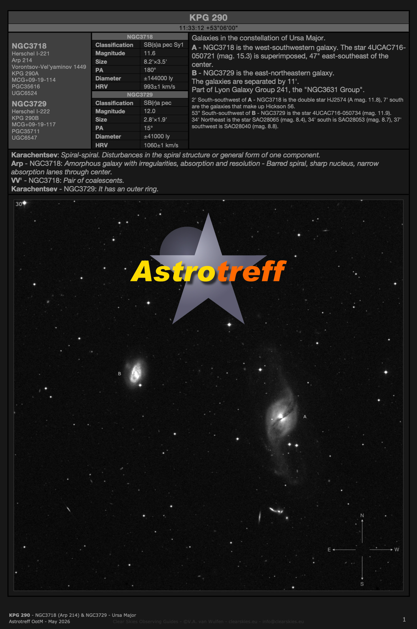 The current Astrotreff Object of the Month The current Astrotreff Object of the Month