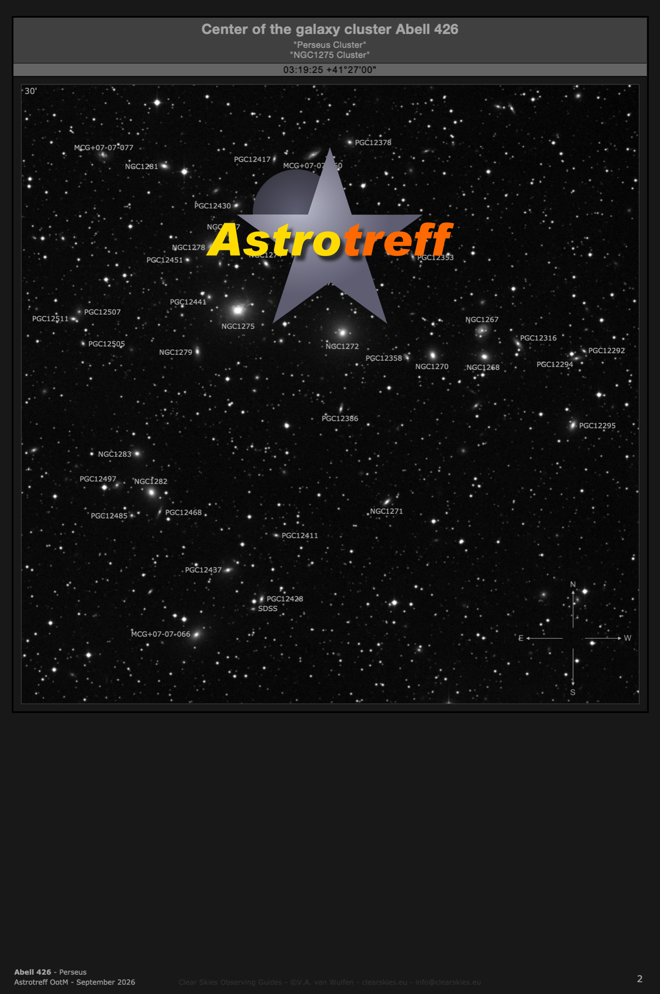 The current Astrotreff Object of the Month The current Astrotreff Objects of the Month