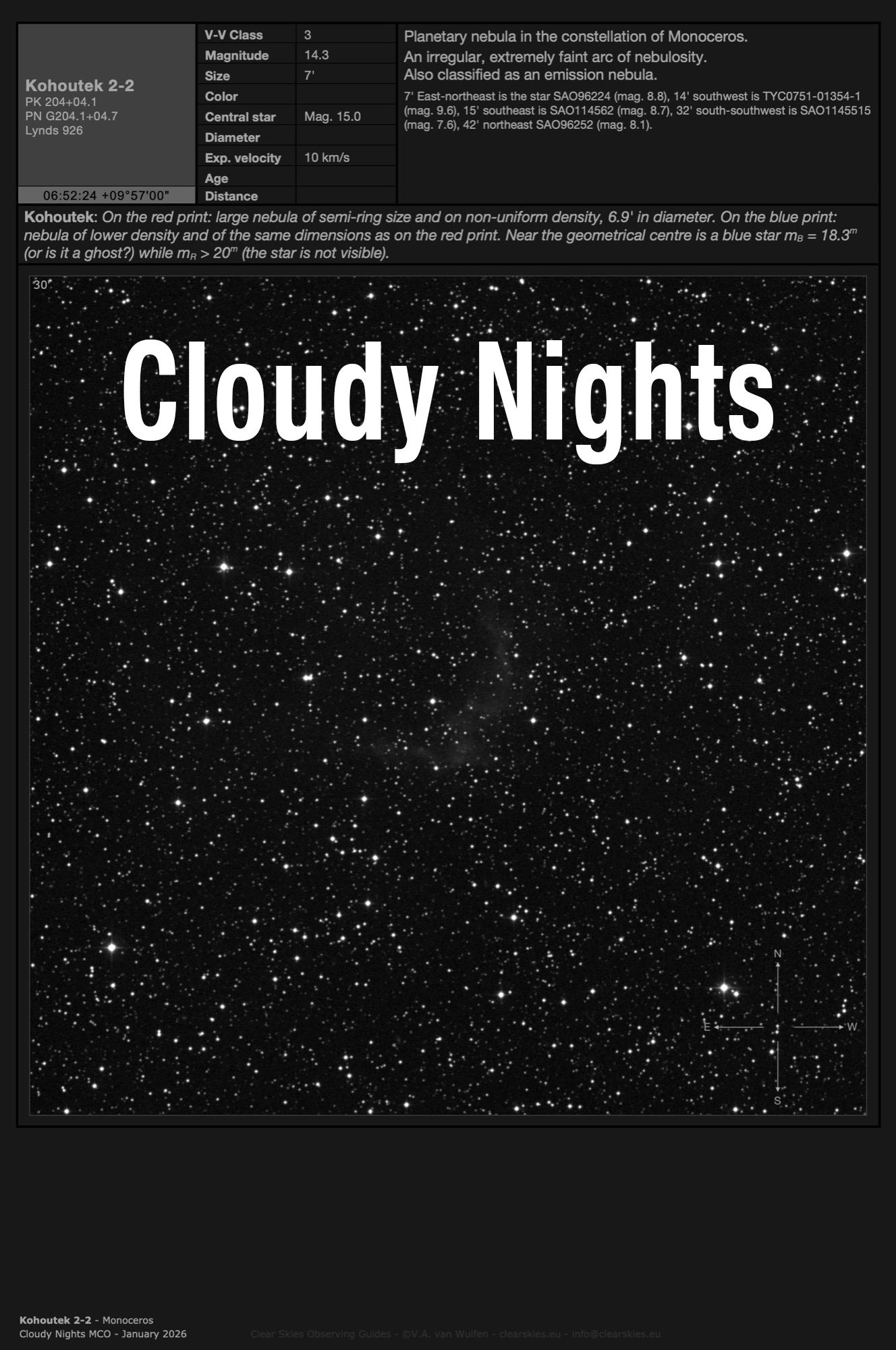 The current Cloudy Nights' Monthly Challenge Objects The current Cloudy Nights' Monthly Challenge ObjectsObjects