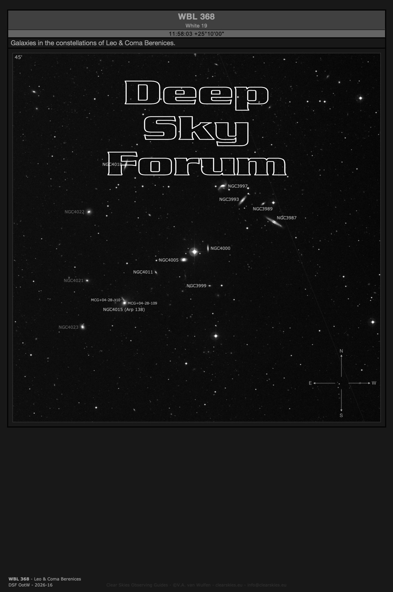 The current Deep Sky Forum Object of the Week the current Deep Sky Forum Object of the Week
