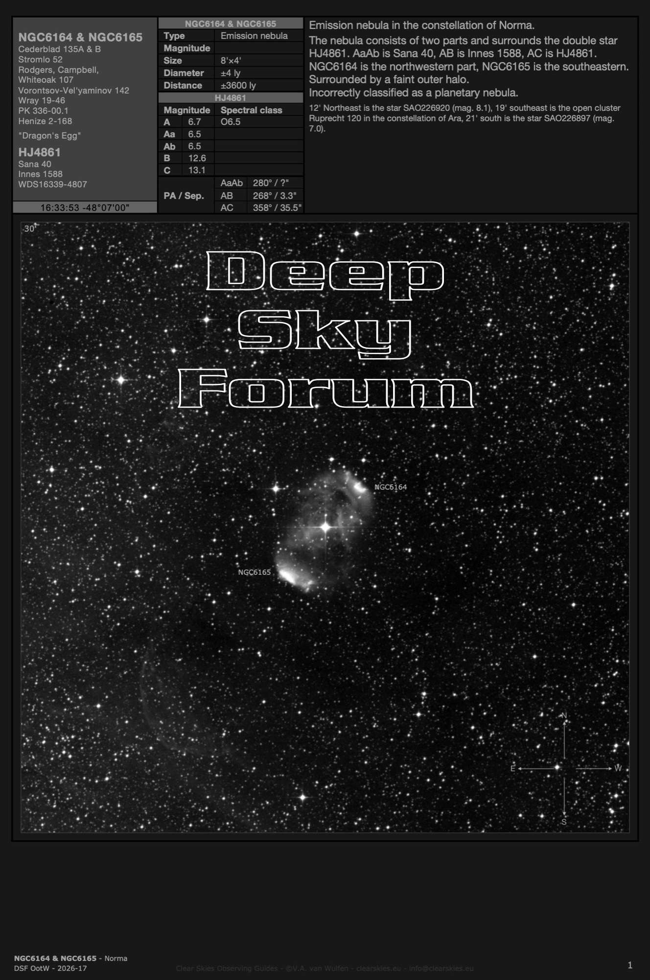 The current Deep Sky Forum Object of the Week the current Deep Sky Forum Object of the Week