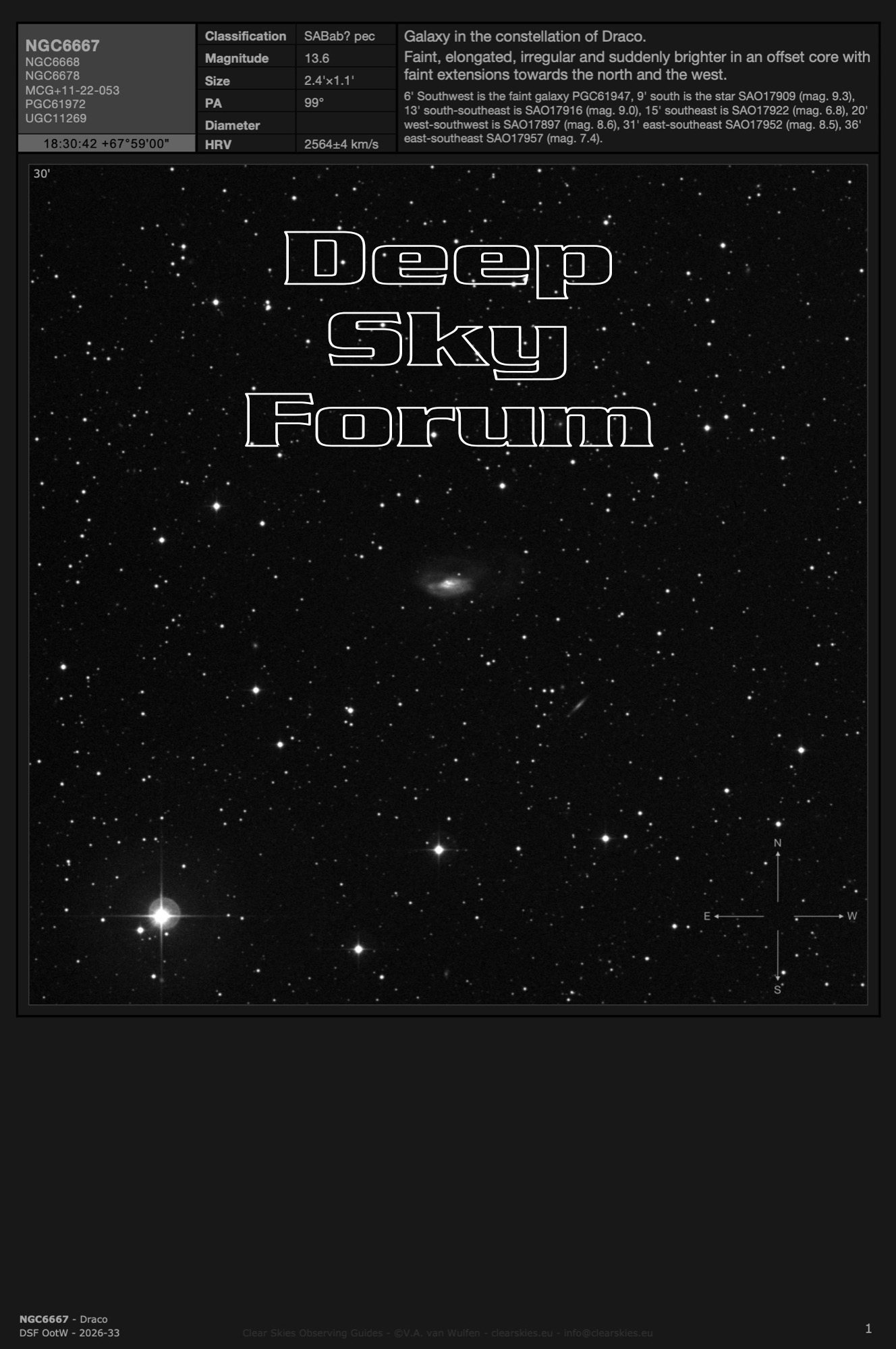 The current Deep Sky Forum Object of the Week The current Deep Sky Forum Object of the Week