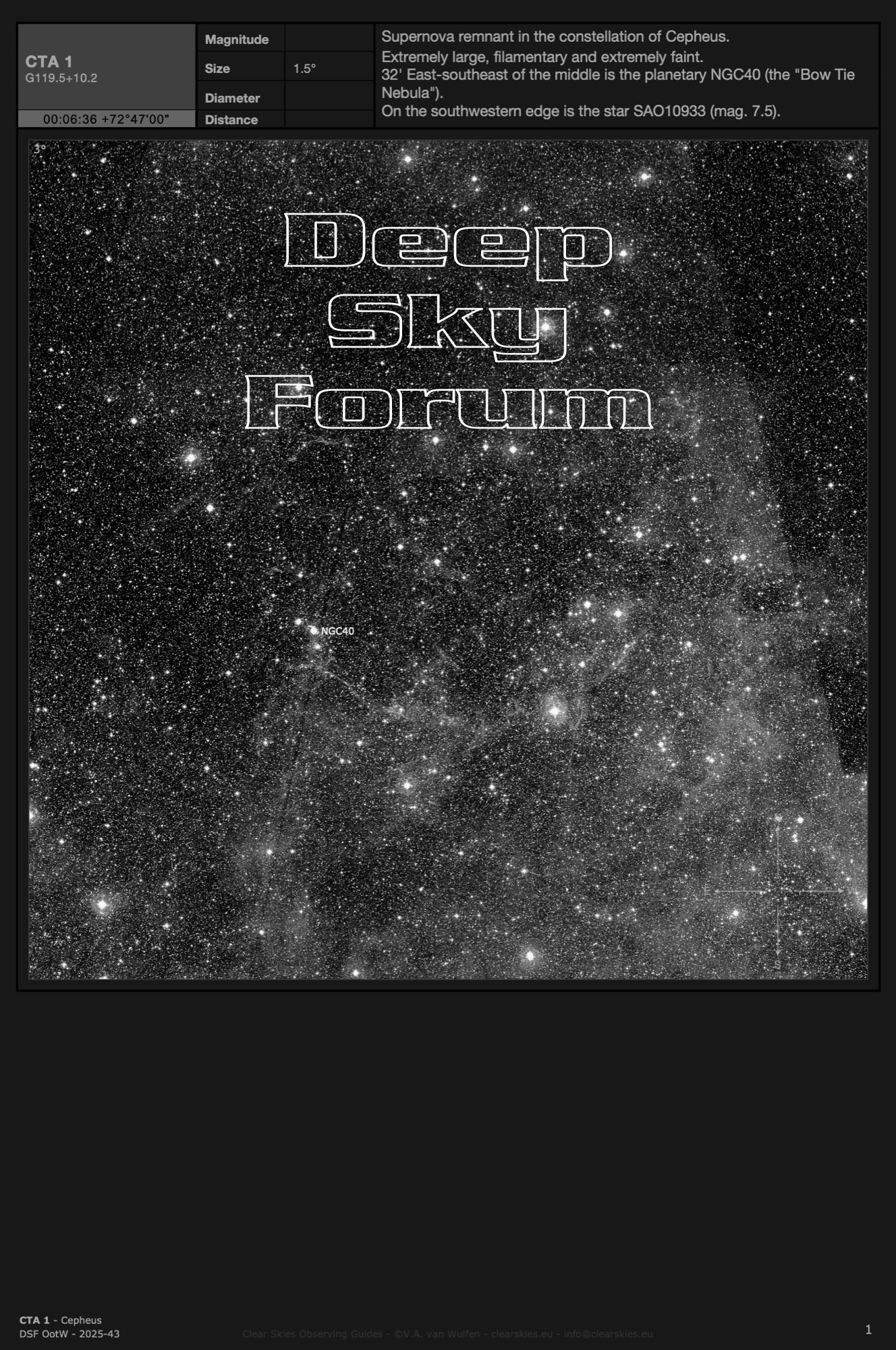 the current Deep Sky Forum Object of the Week the current Deep Sky Forum Object of the Week