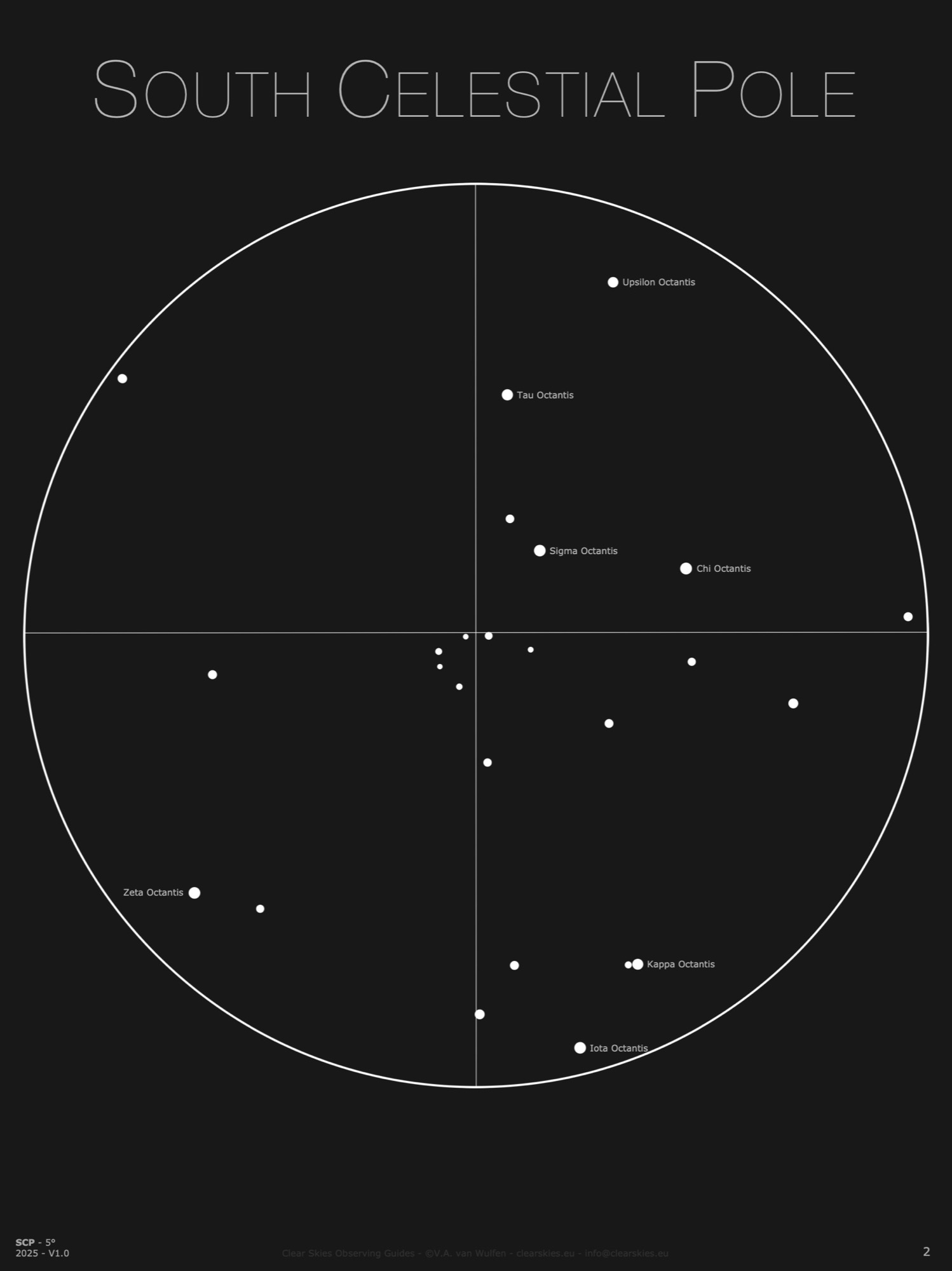CSOG Downloads - Observing Aids - Celestial Poles CSOG Downloads - Observing Aids - Celestial Poles
