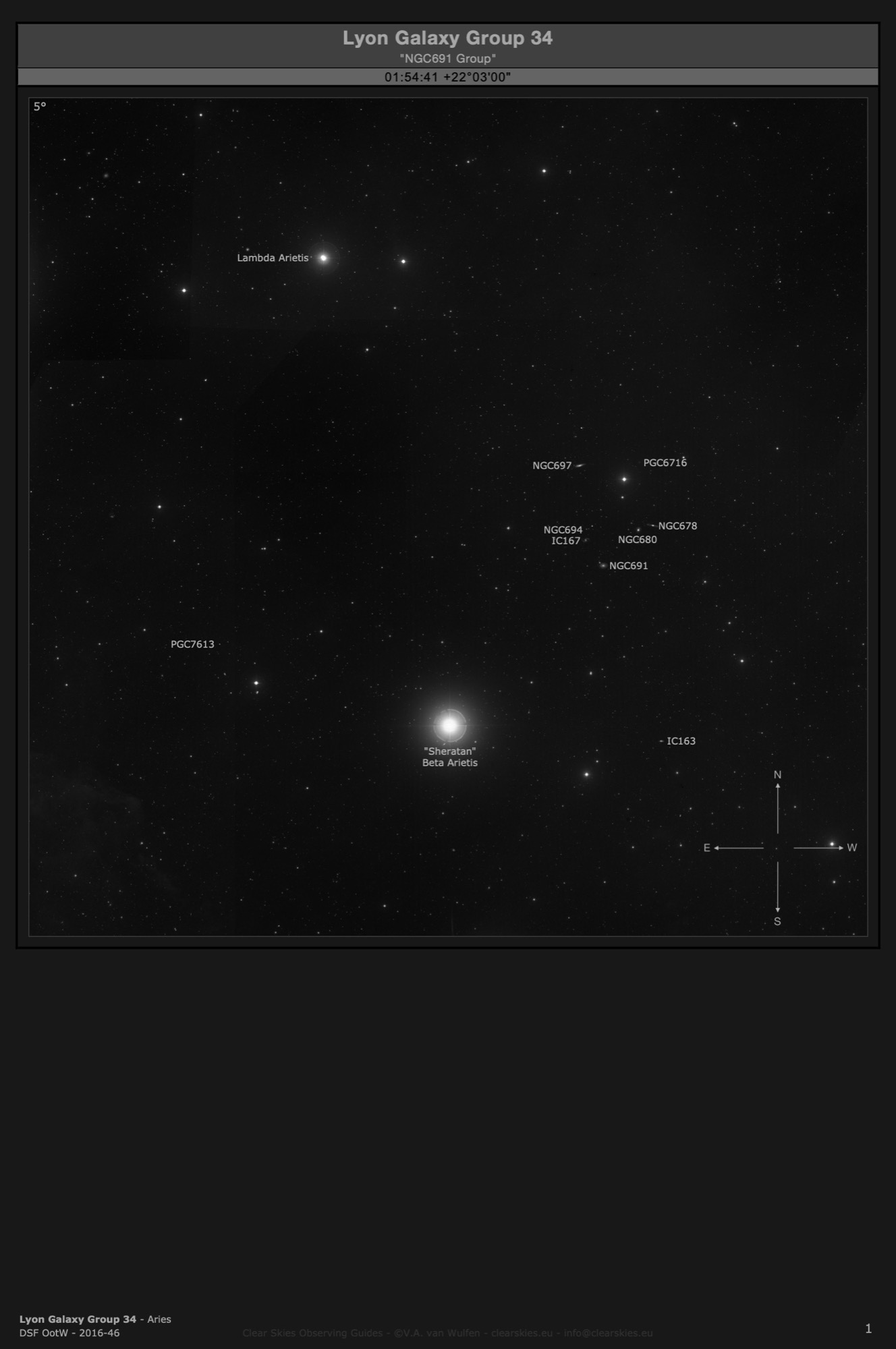 Galaxy group Lyon Galaxy Group 34 - the "NGC691 Group" in Aries Galaxy group Lyon Galaxy Group 34 - the "NGC691 Group" in Aries