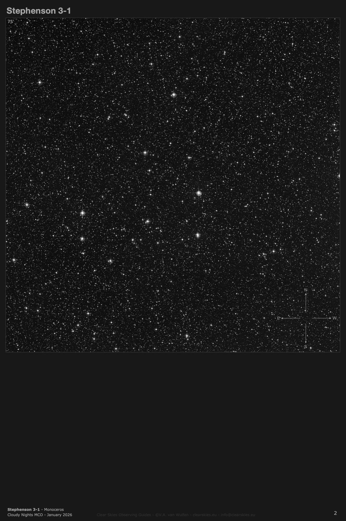 Planetary nebula Stephenson 3-1 (PK 217+02.1) in Monoceros Planetary nebula Stephenson 3-1 (PK 217+02.1) in Monoceros