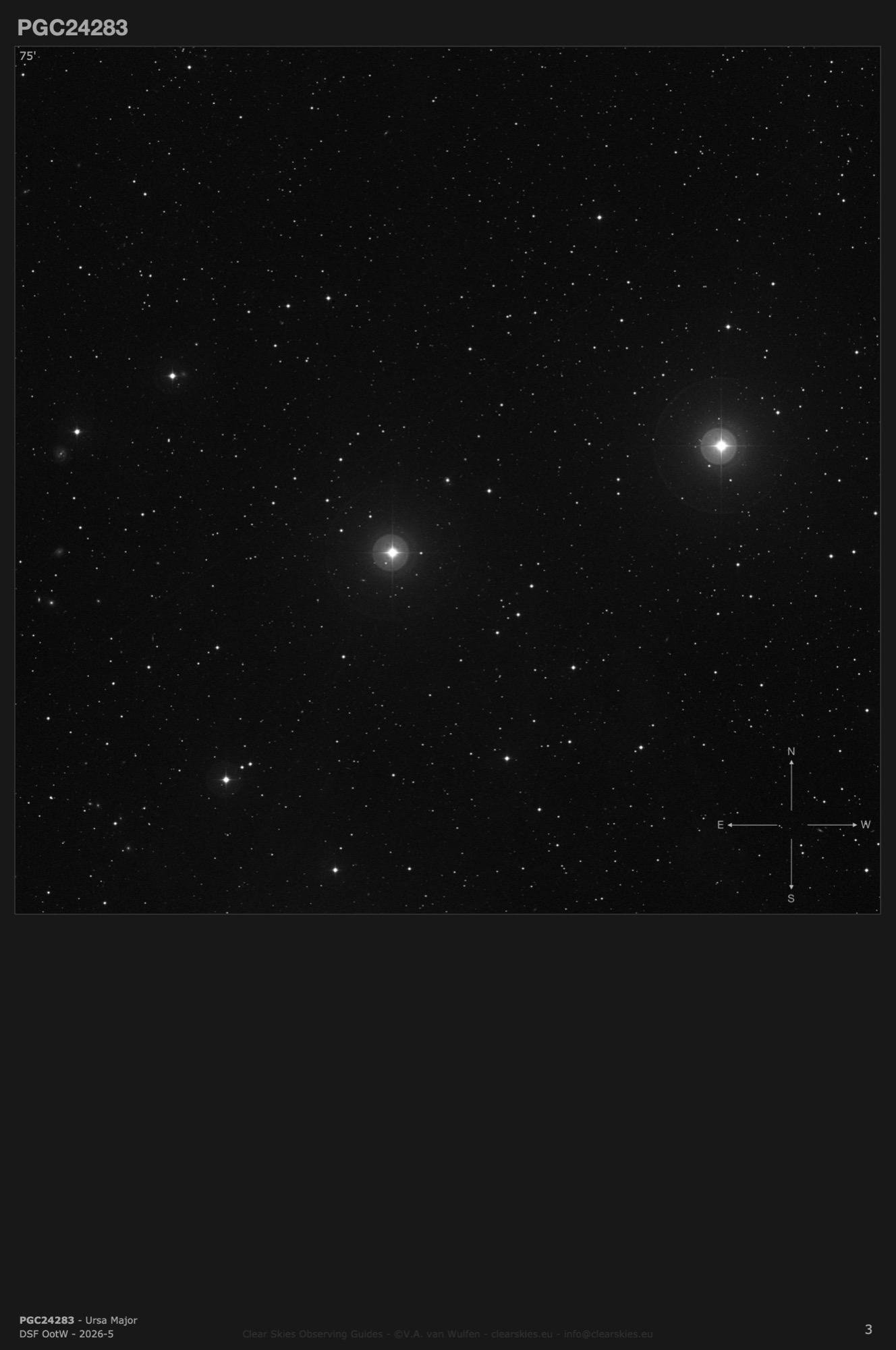 Galaxy PGC24283 in Ursa Major Galaxy PGC24283 in Ursa Major