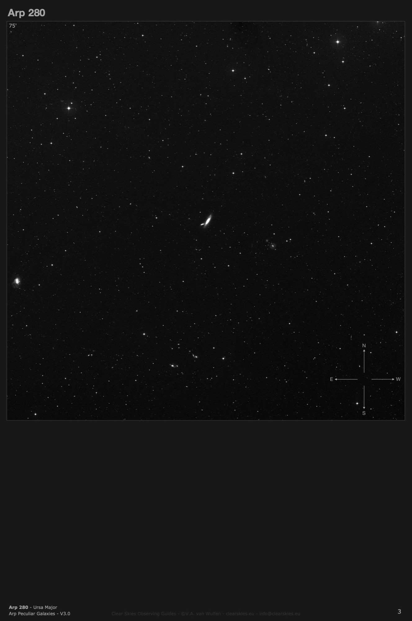 Galaxy pair NGC3769 & NGC3769A (Arp 280) in Ursa Major Galaxy pair NGC3769 & NGC3769A (Arp 280) in Ursa Major