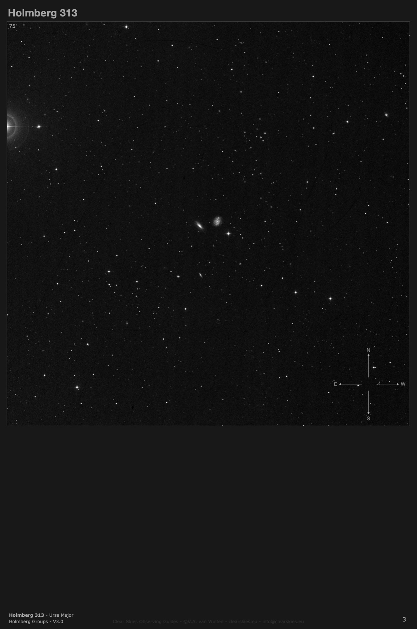Galaxy pair IC749 & IC750 (Holmberg 313) Galaxy pair IC749 & IC750 (Holmberg 313)