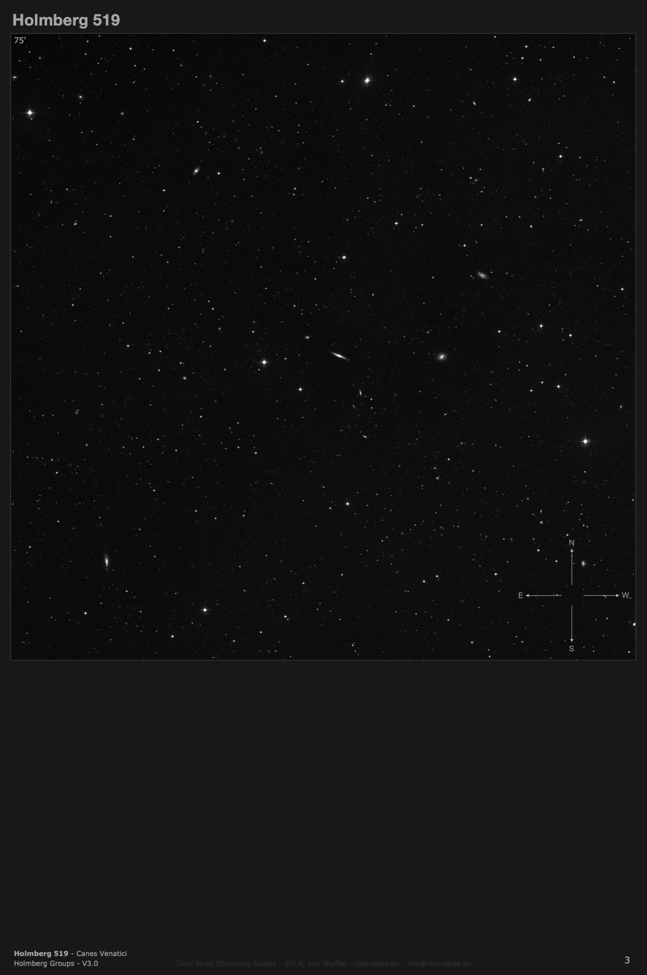 Galaxy pair NGC5166 & NGC5166B (Holmberg 519) Galaxy pair NGC5166 & NGC5166B (Holmberg 519)