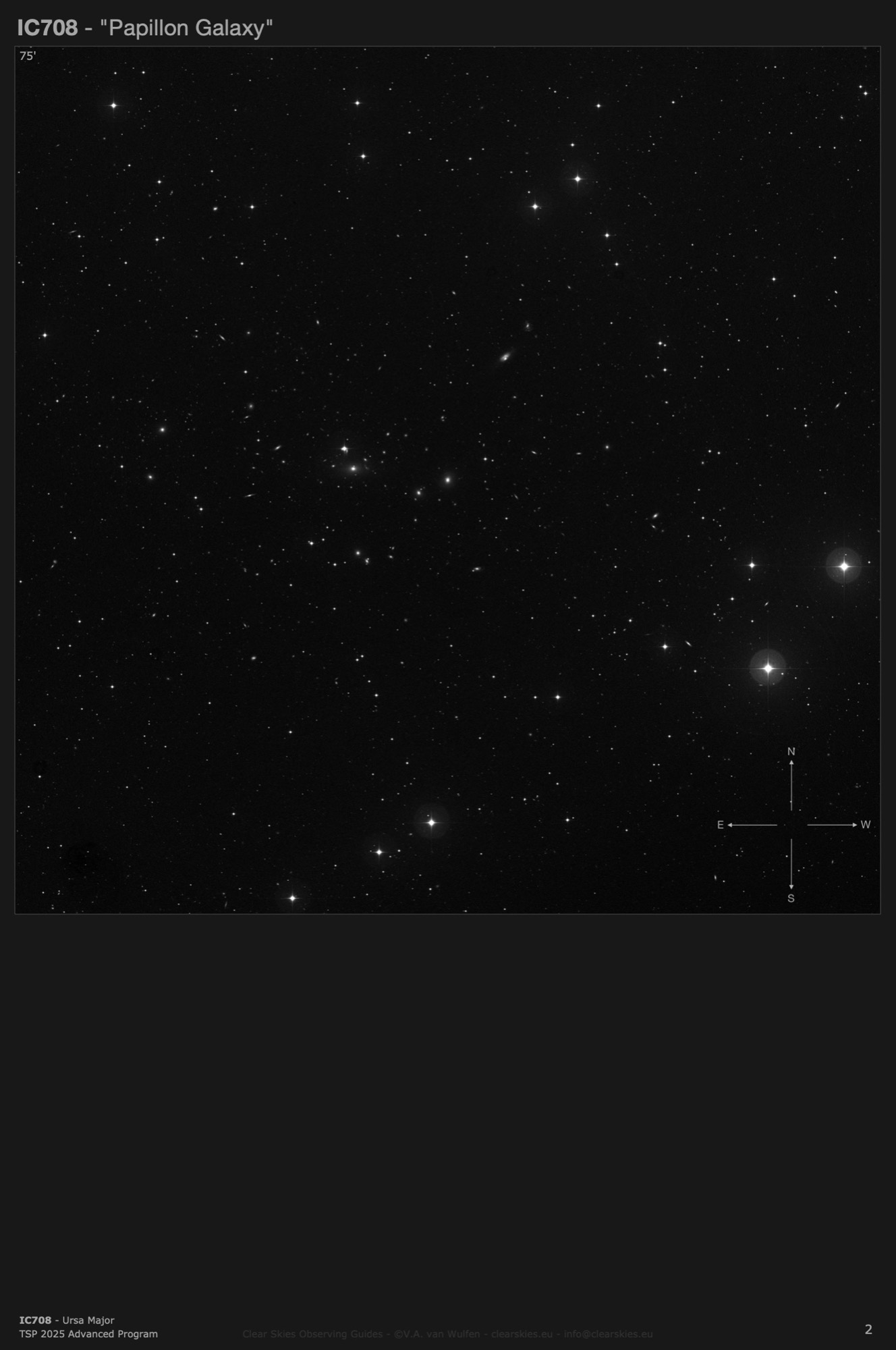 Galaxy IC708 - the "Papillon Galaxy" in Ursa Major Galaxy IC708 - the "Papillon Galaxy" in Ursa Major