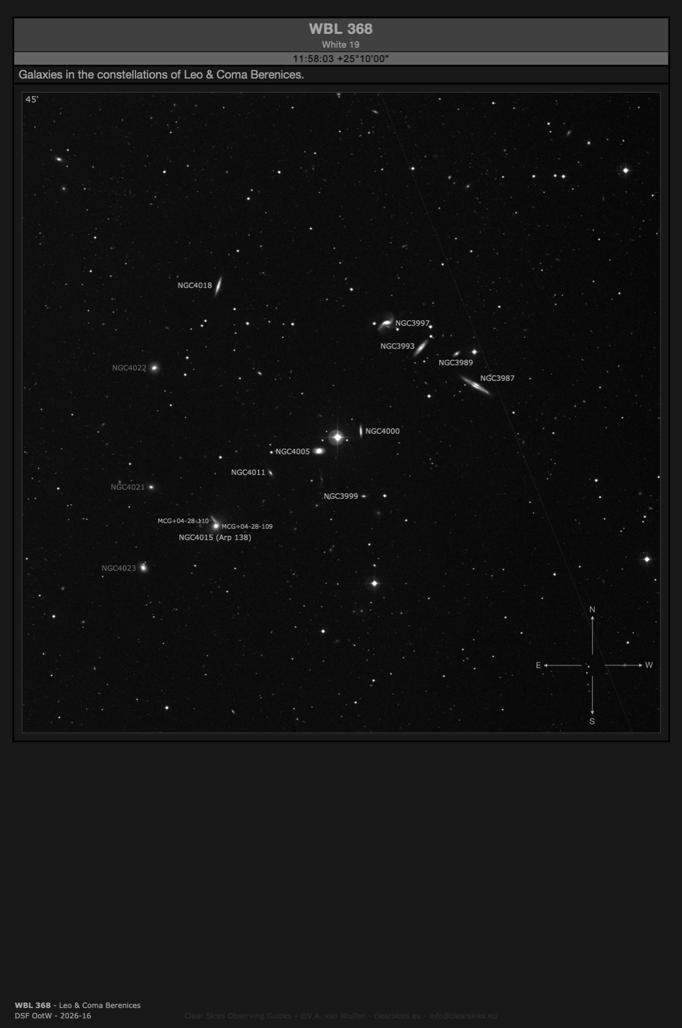 Galaxy group WBL 368 in Leo & Coma Berenices Galaxy group WBL 368 in Leo & Coma Berenices