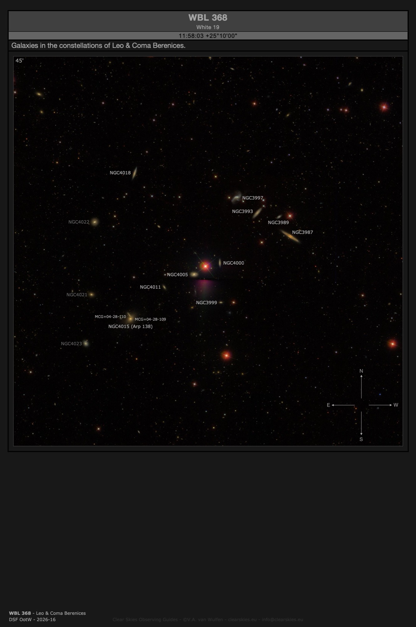 Galaxy group WBL 368 in Leo & Coma Berenices Galaxy group WBL 368 in Leo & Coma Berenices