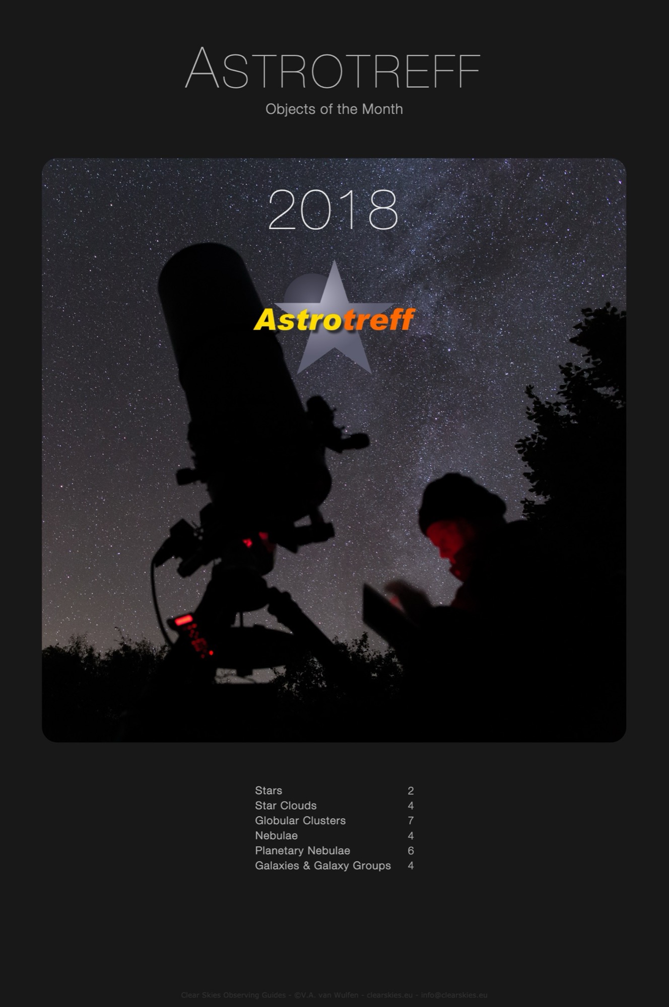 CSOG Downloads - Astrotreff's Objects of the Month 2018 CSOG Downloads - Astrotreff's Objects of the Month 2018