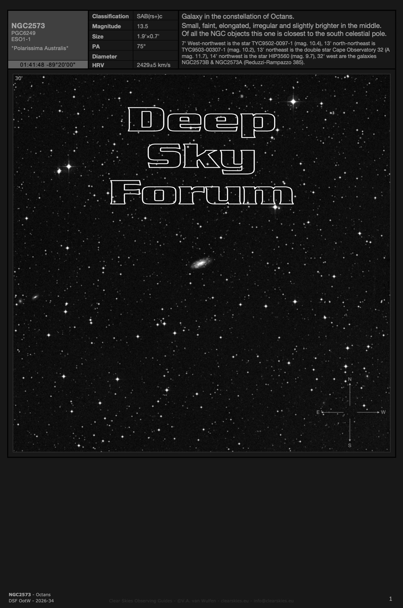 The current Deep Sky Forum Object of the Week The current Deep Sky Forum Object of the Week