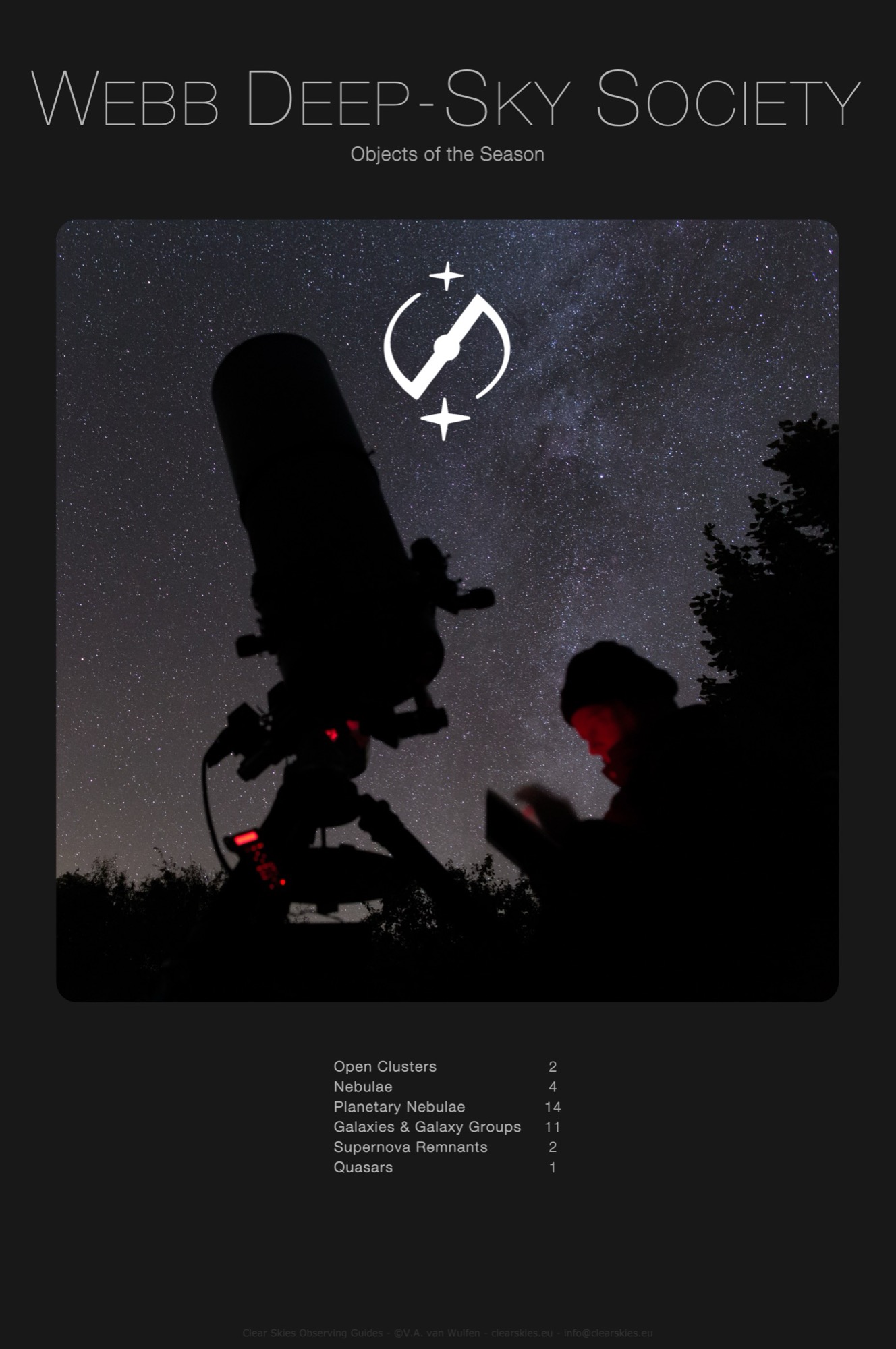 Webb Deep-Sky Society's Objects of the Season - index Webb Deep-Sky Society's Objects of the Season - index